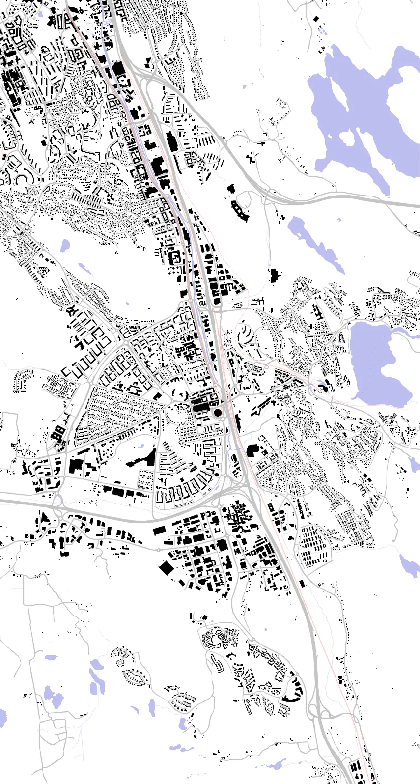 Mölndal Schwarzplan