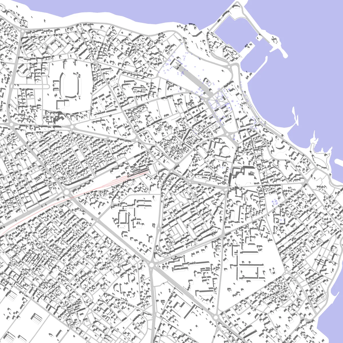Monastir site plan (2.5 km)