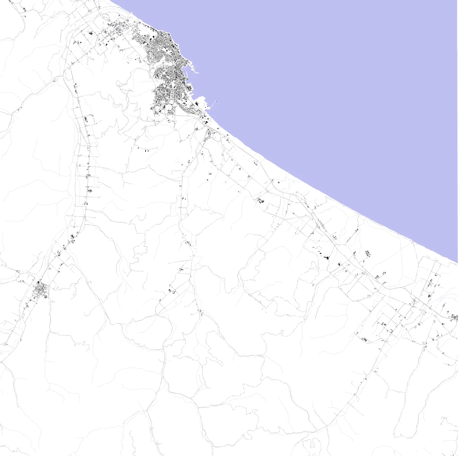 Monbetsu figure ground plan