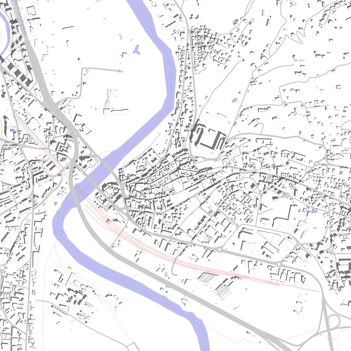 Moncalieri site plan (2.5 km)