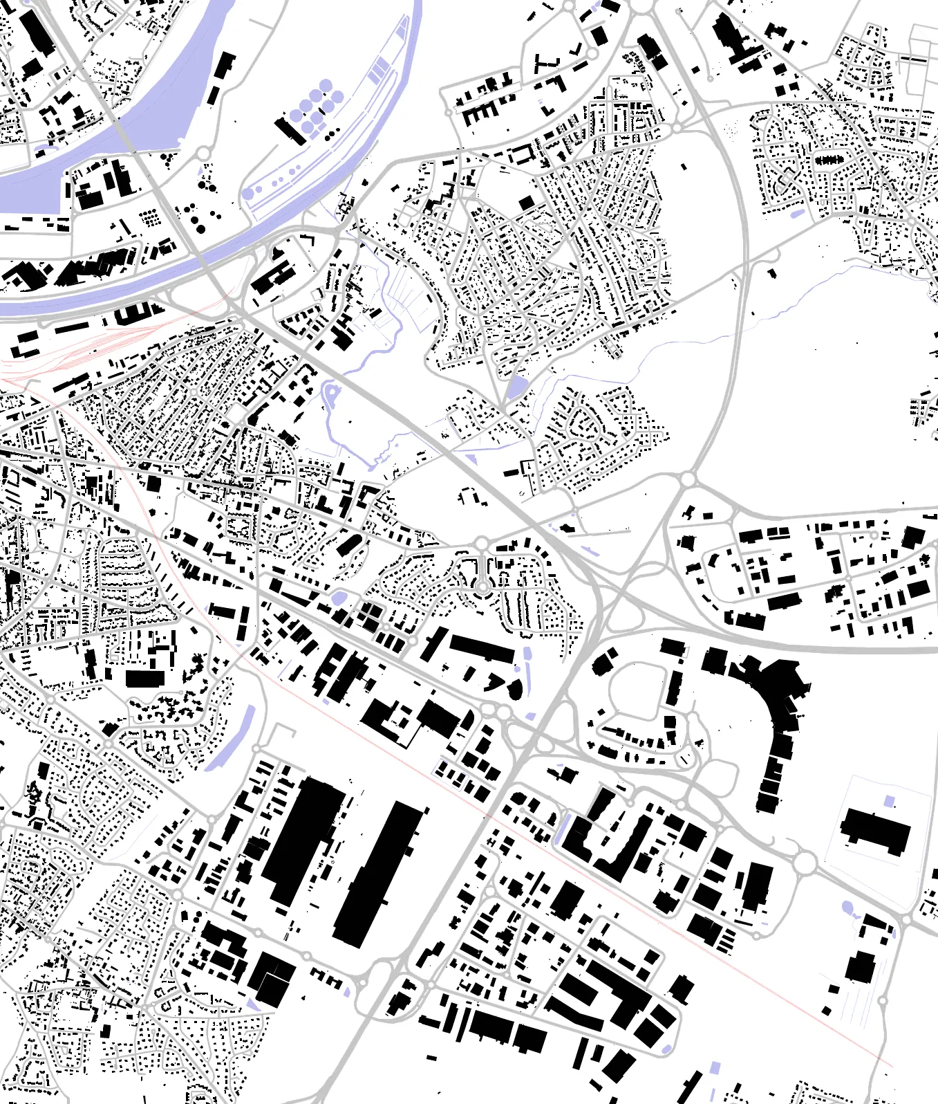 Mondeville plan de masse