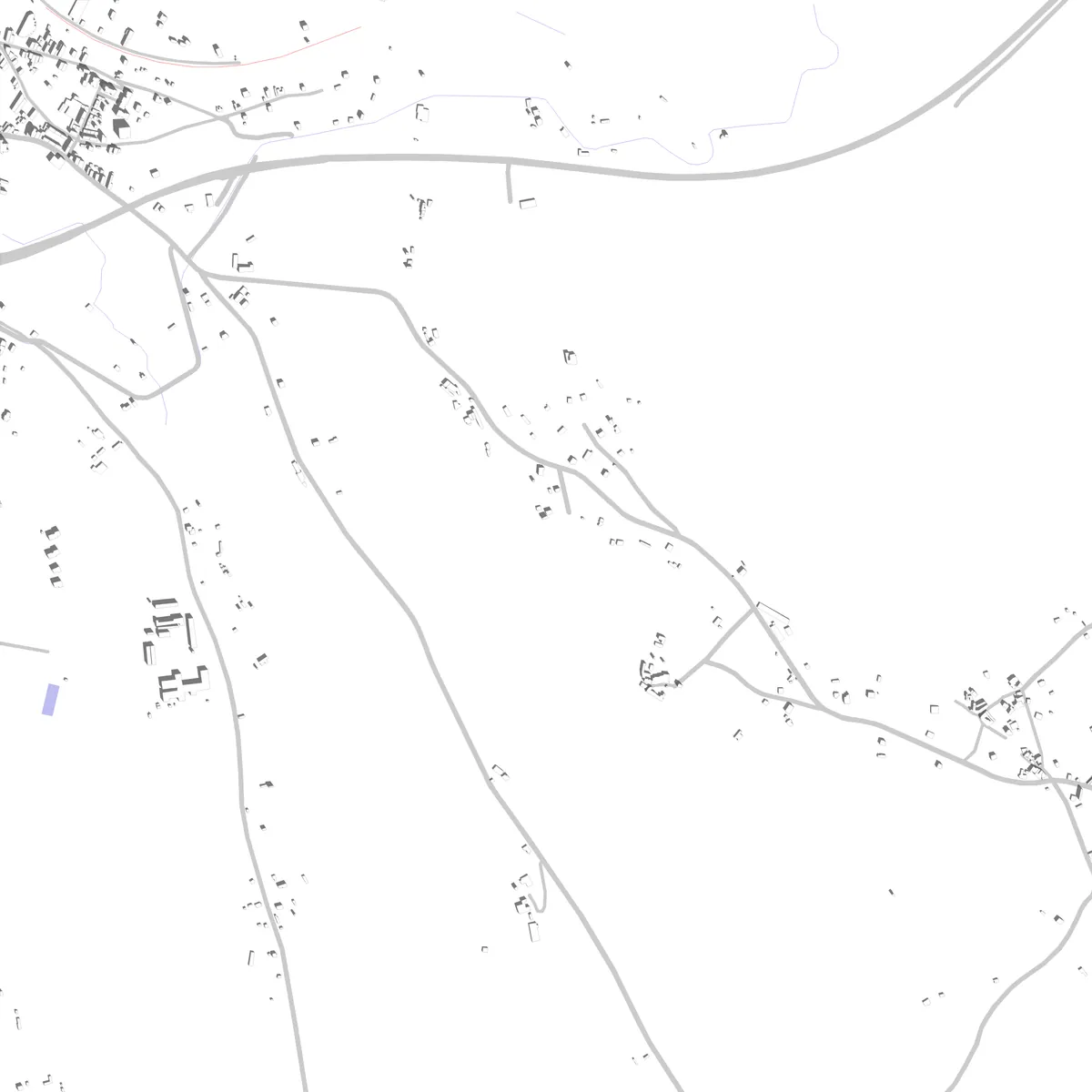 Monforte de Lemos Lageplan (2,5 km)