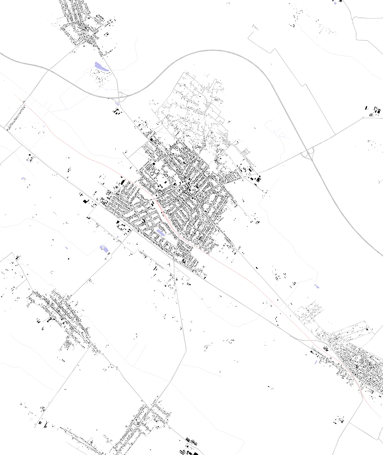 Monor figure ground plan