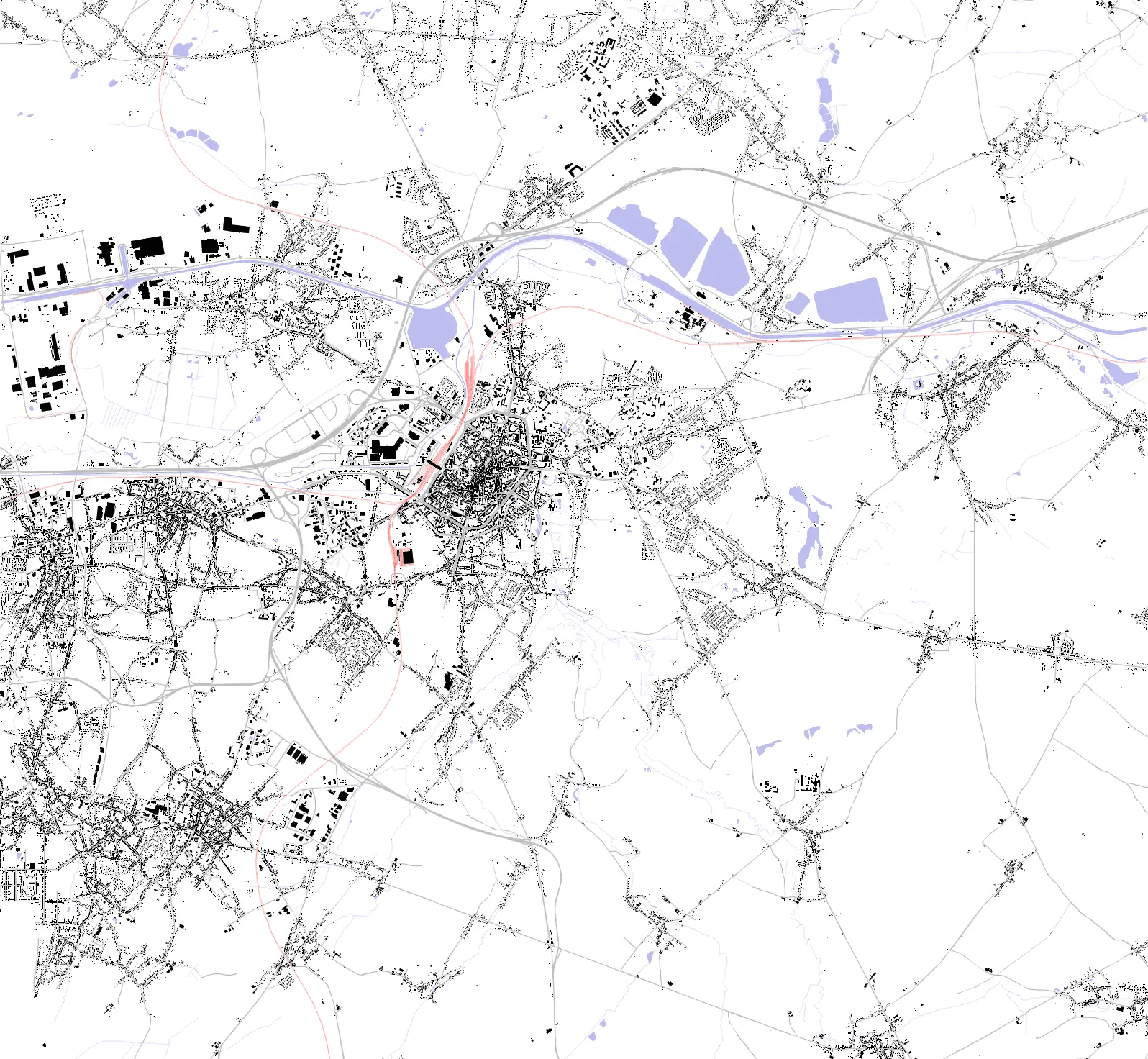 Mons figure ground plan