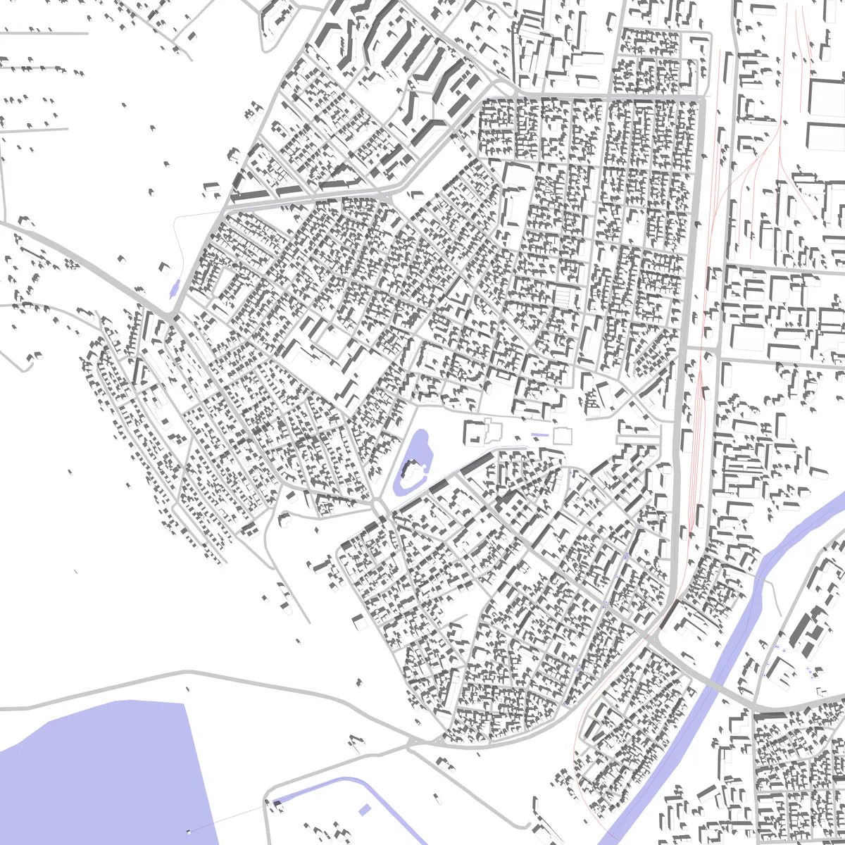Montana site plan (2.5 km)