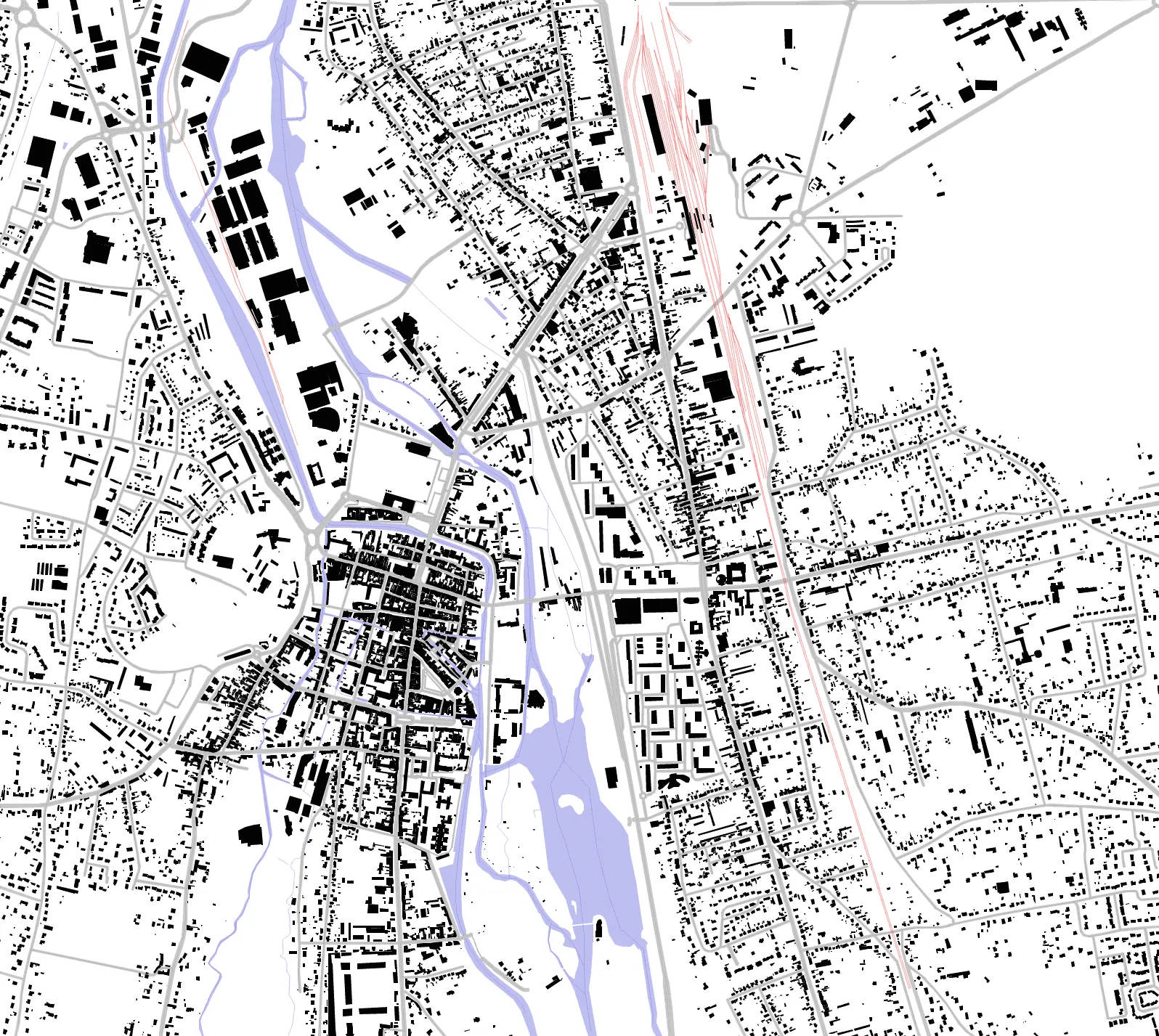 Montargis plan de masse