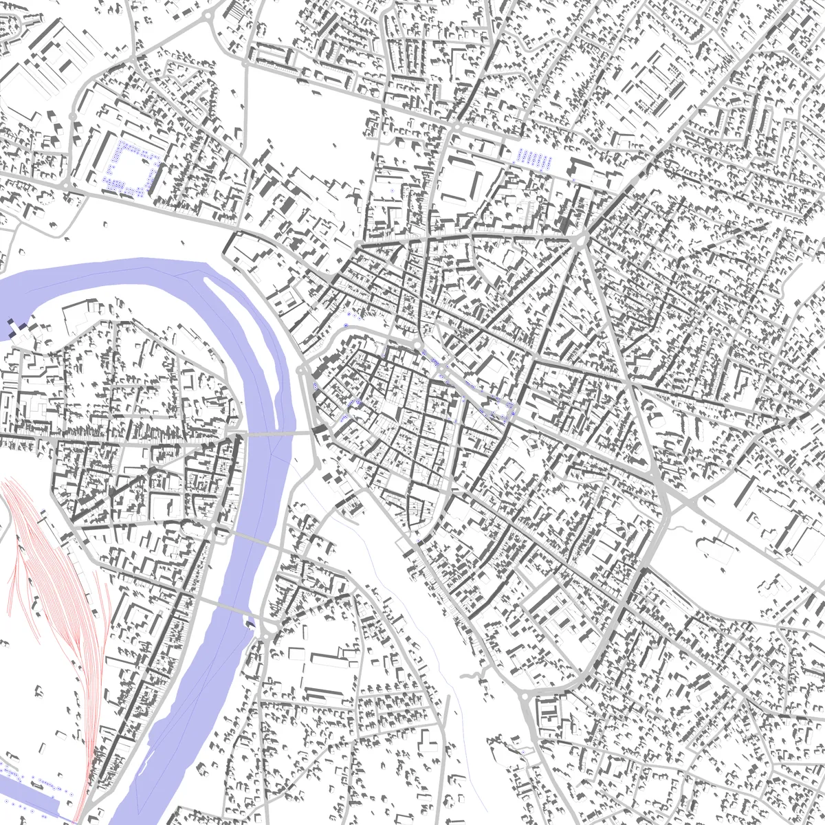 Montauban plan de situation (2,5 km)