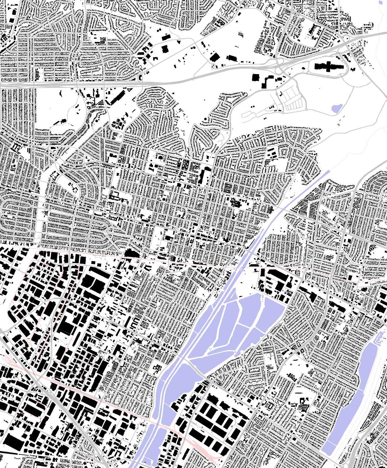 Montebello Schwarzplan