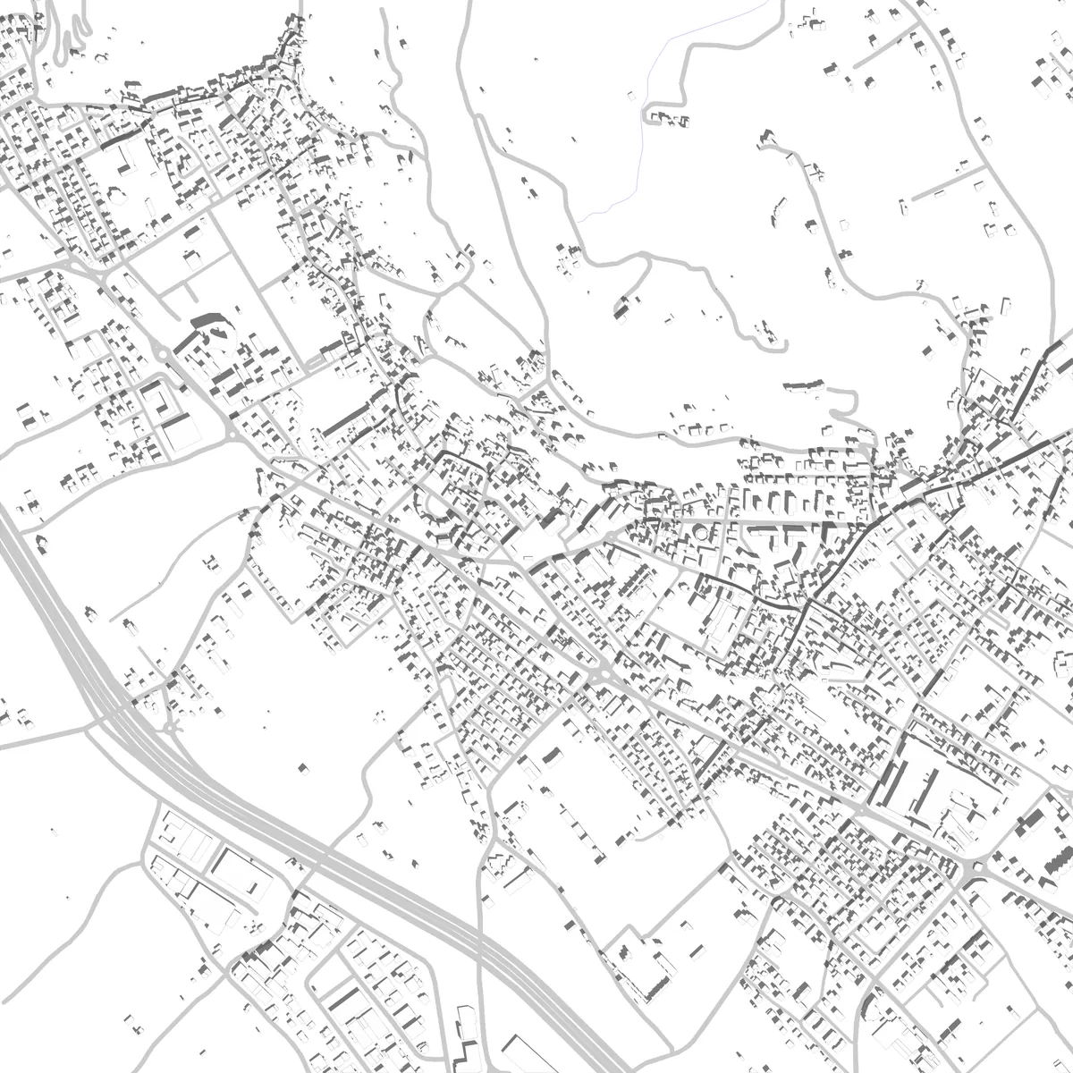 Montecchio Maggiore planimetria di sito (2,5 km)