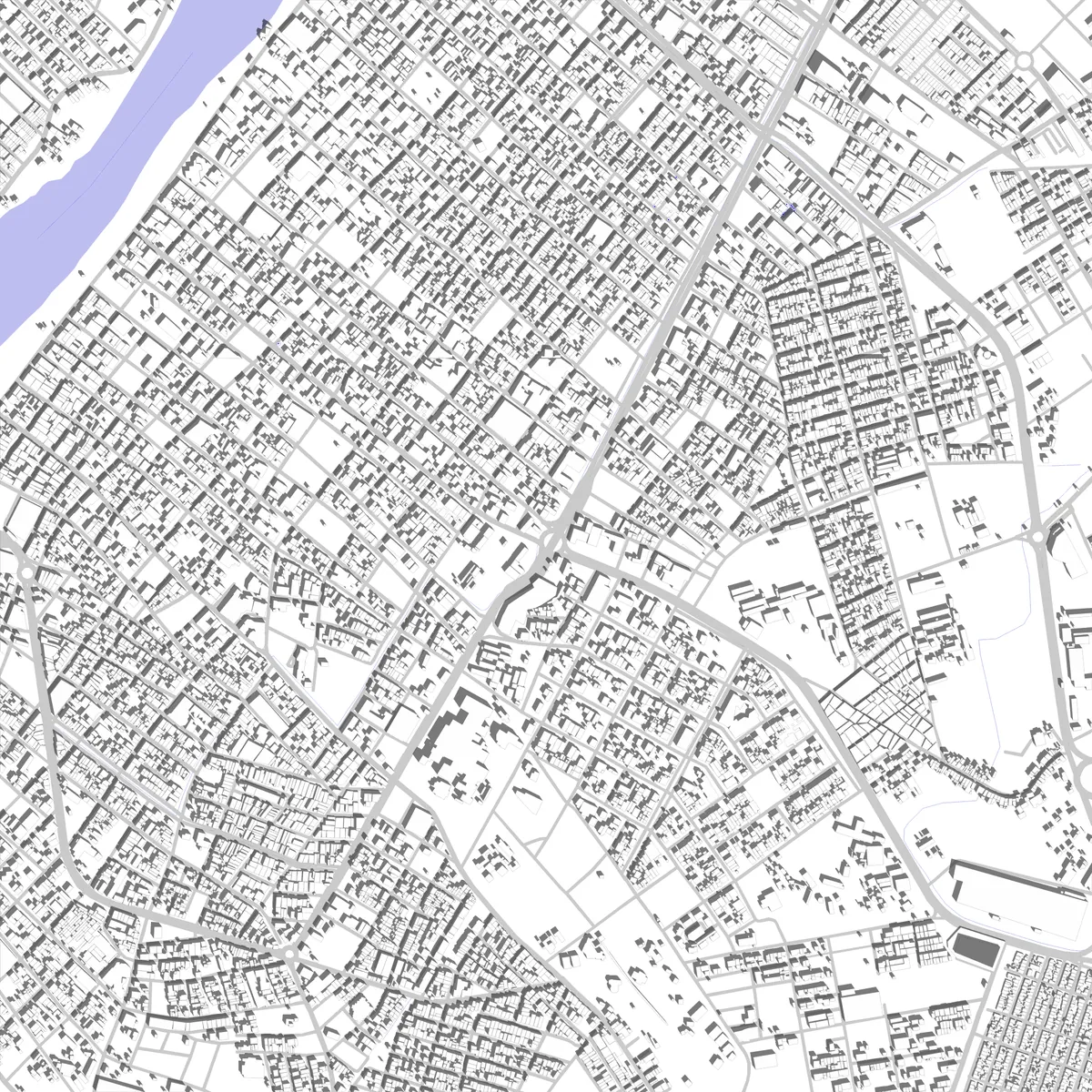 Montería Lageplan (2,5 km)