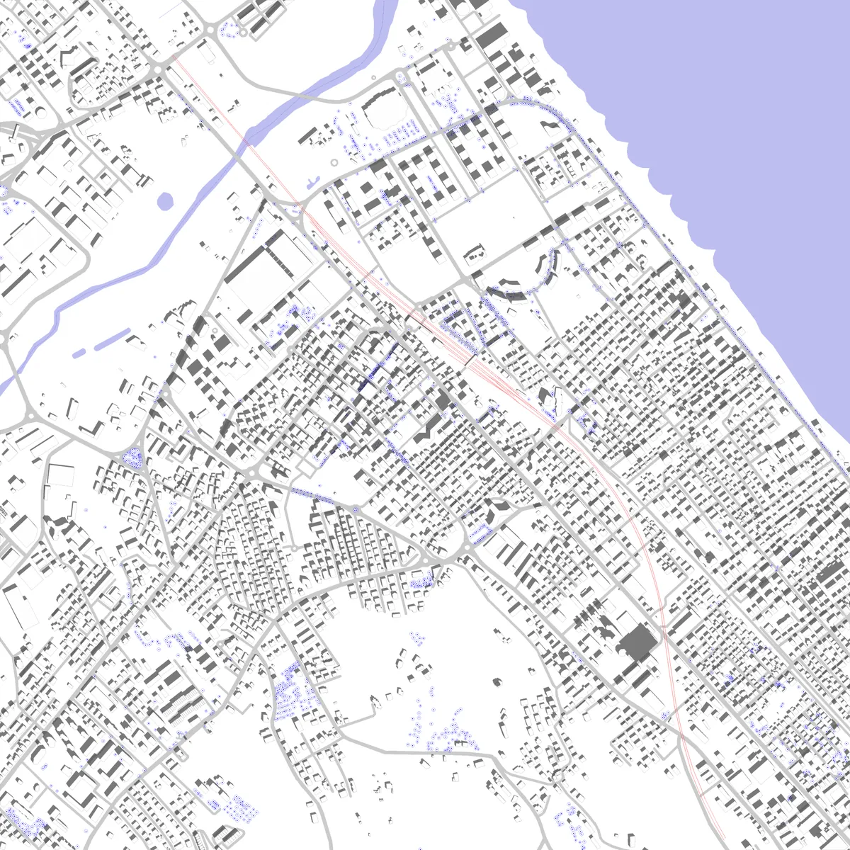 Montesilvano site plan (2.5 km)