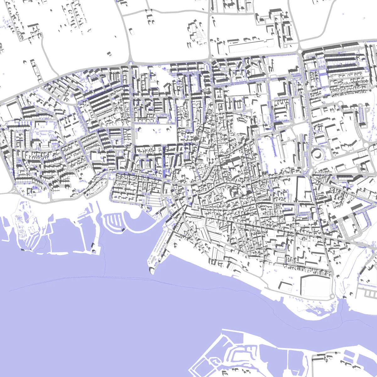 Montijo planta de localização (2,5 km)