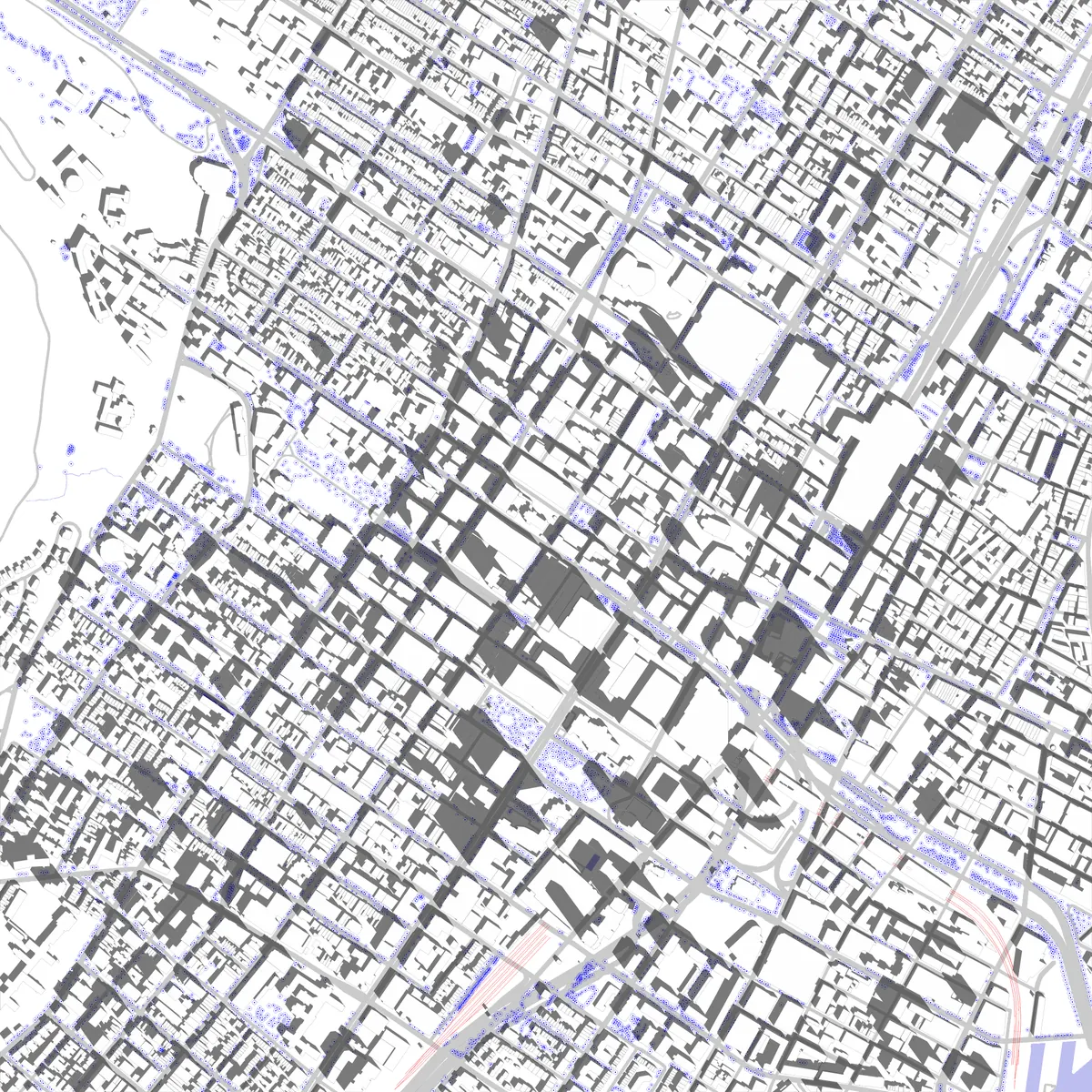 Montreal Lageplan (2,5 km)