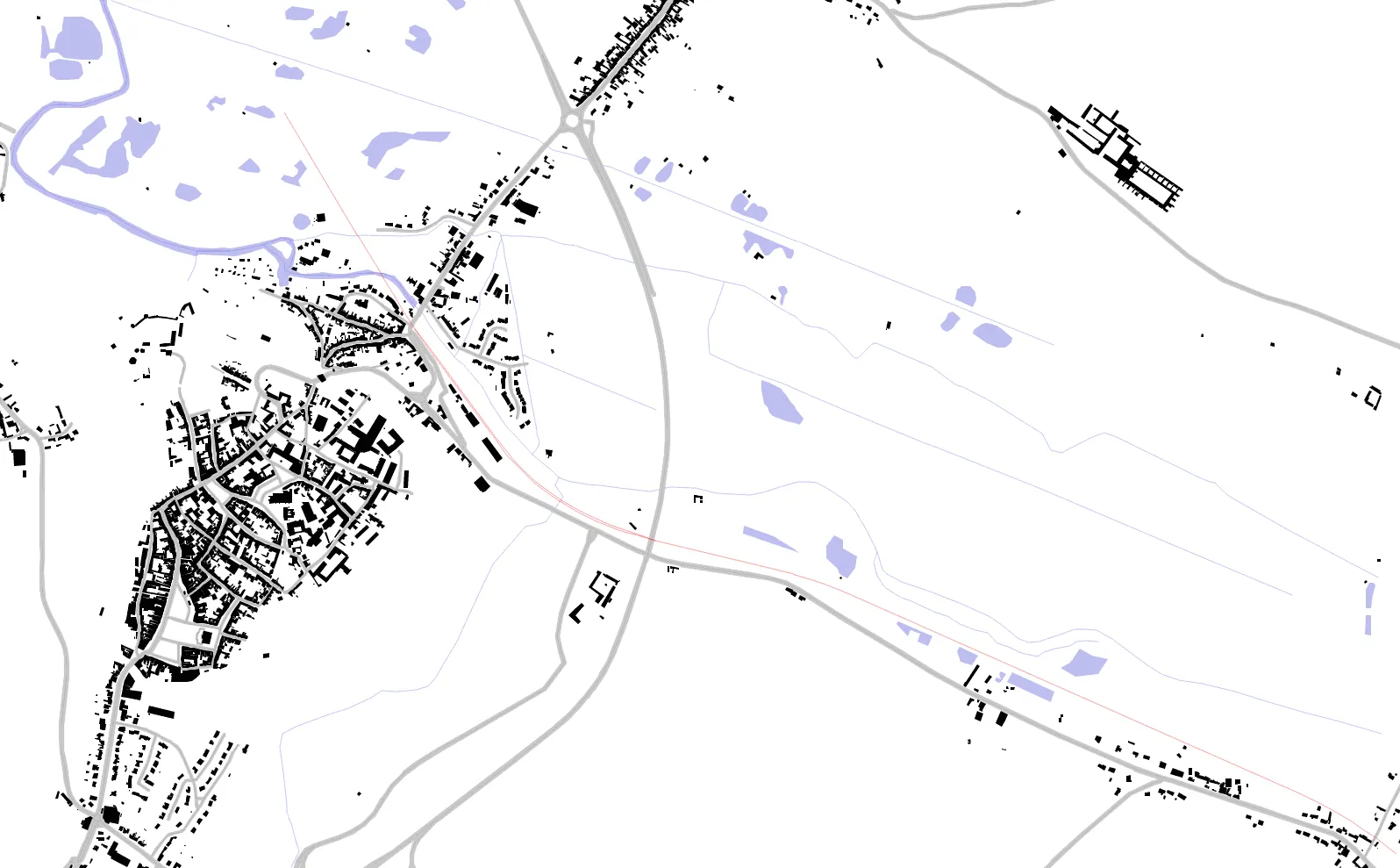 Montreuil plan de masse