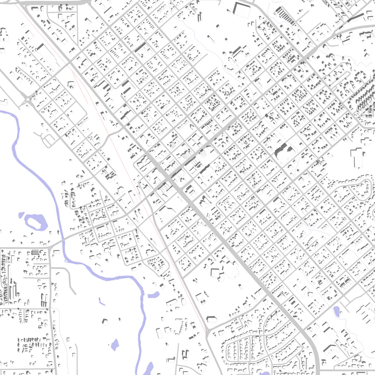 Montrose site plan (2.5 km)