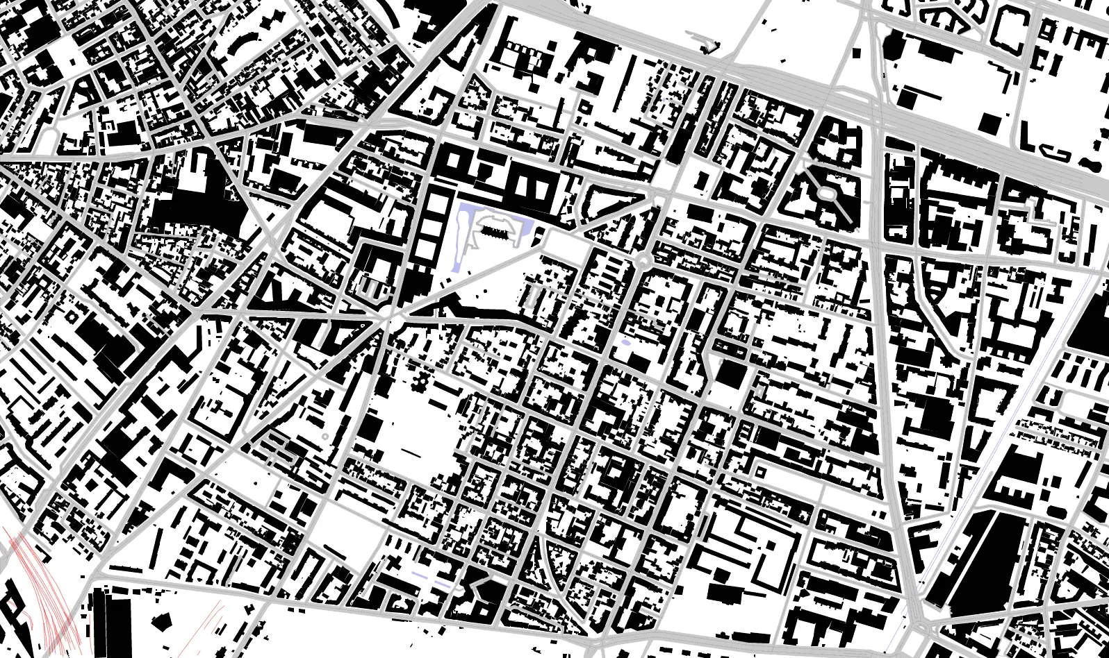 Montrouge Schwarzplan