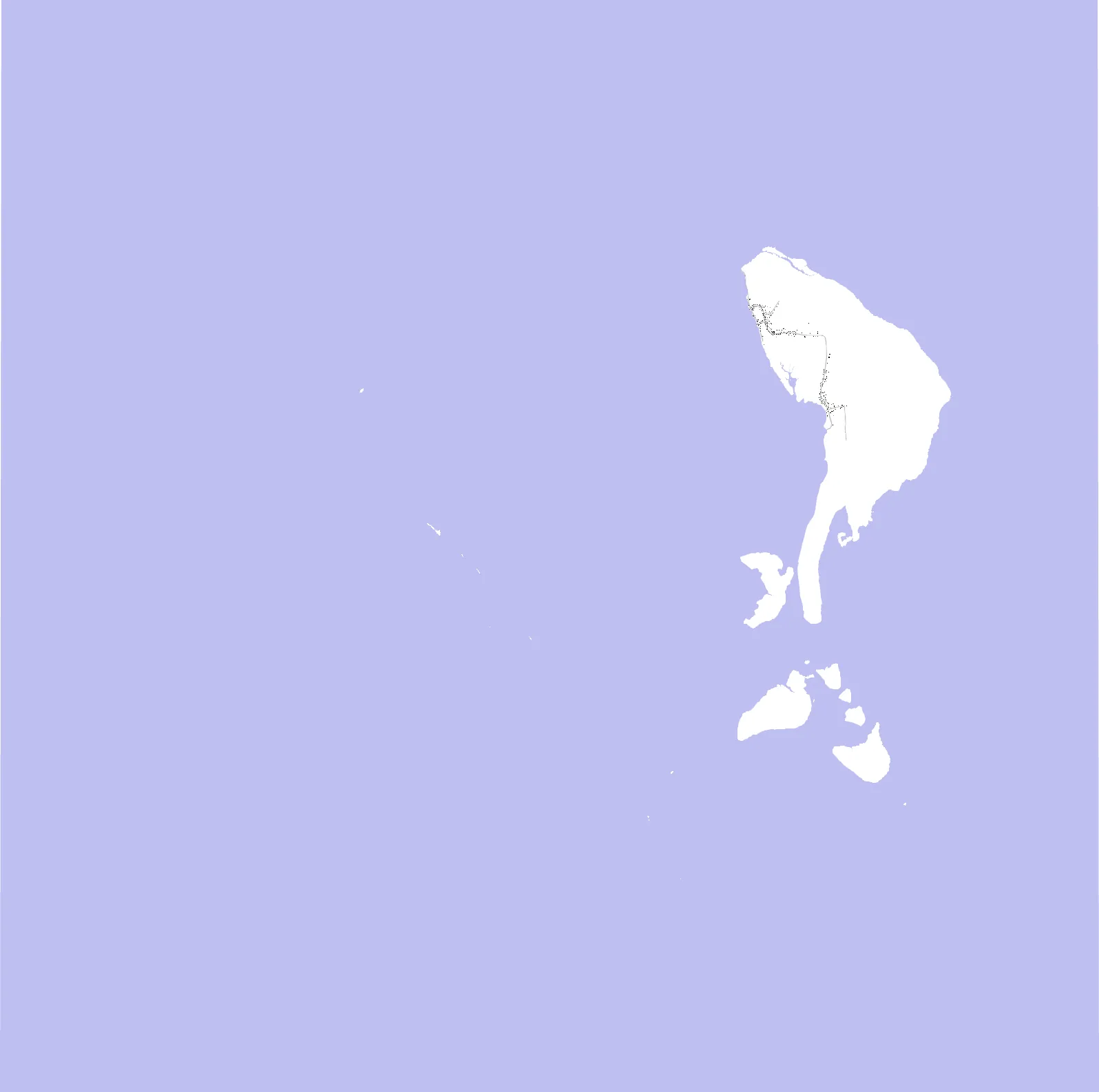 Moore's Island Schwarzplan