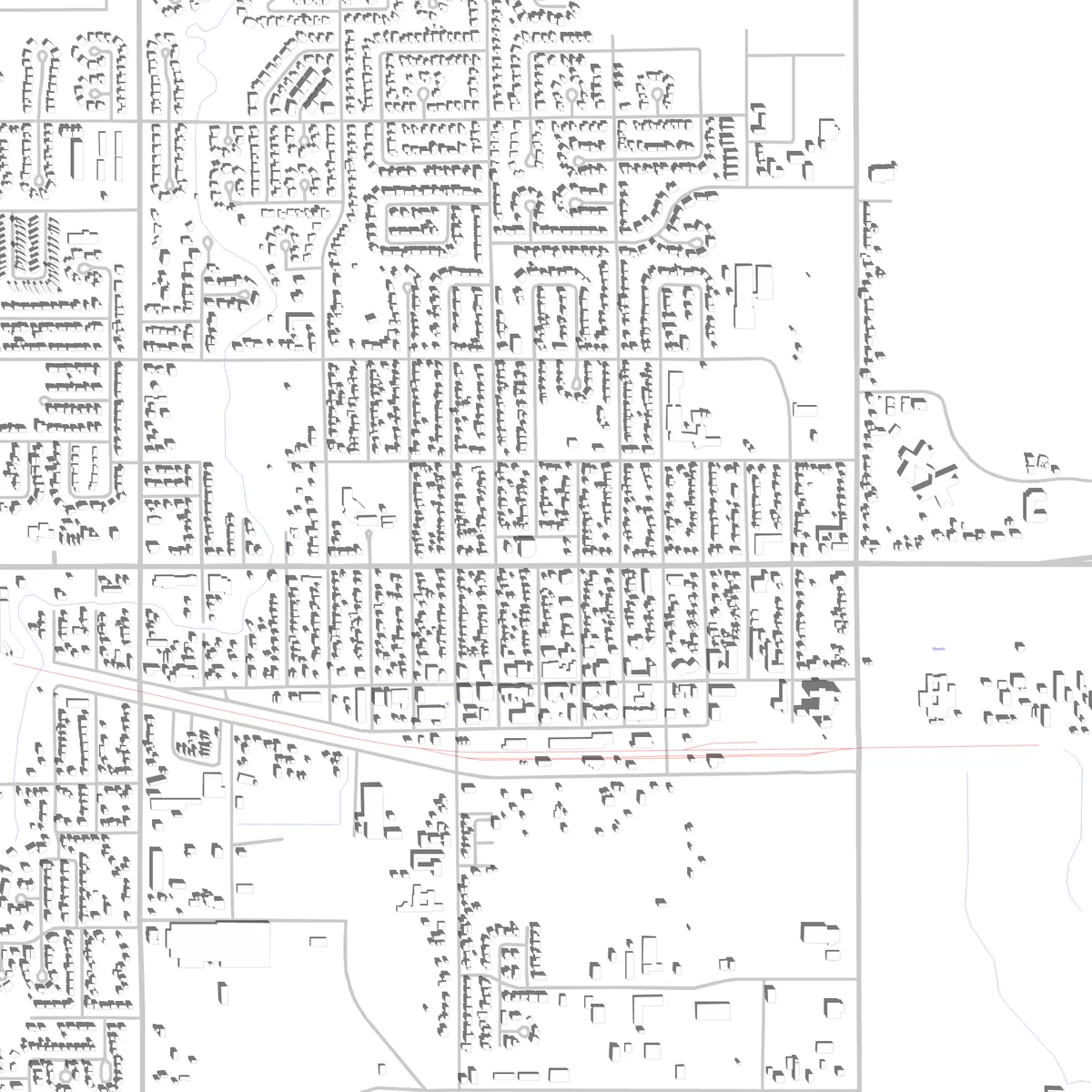 Morden Lageplan (2,5 km)