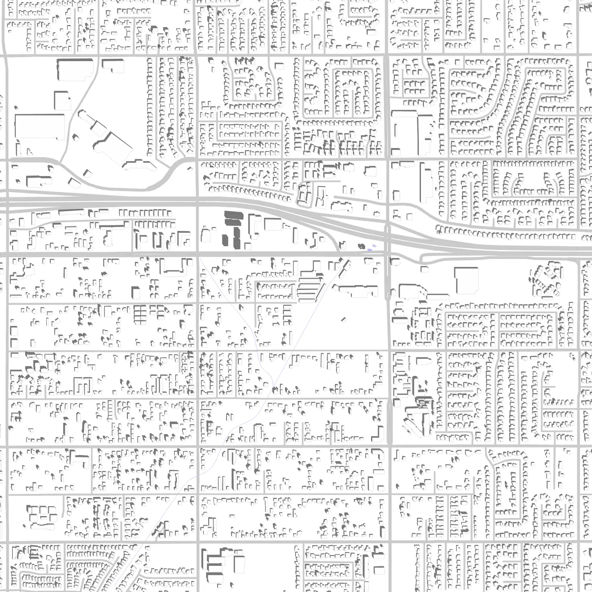 Moreno Valley Lageplan (2,5 km)