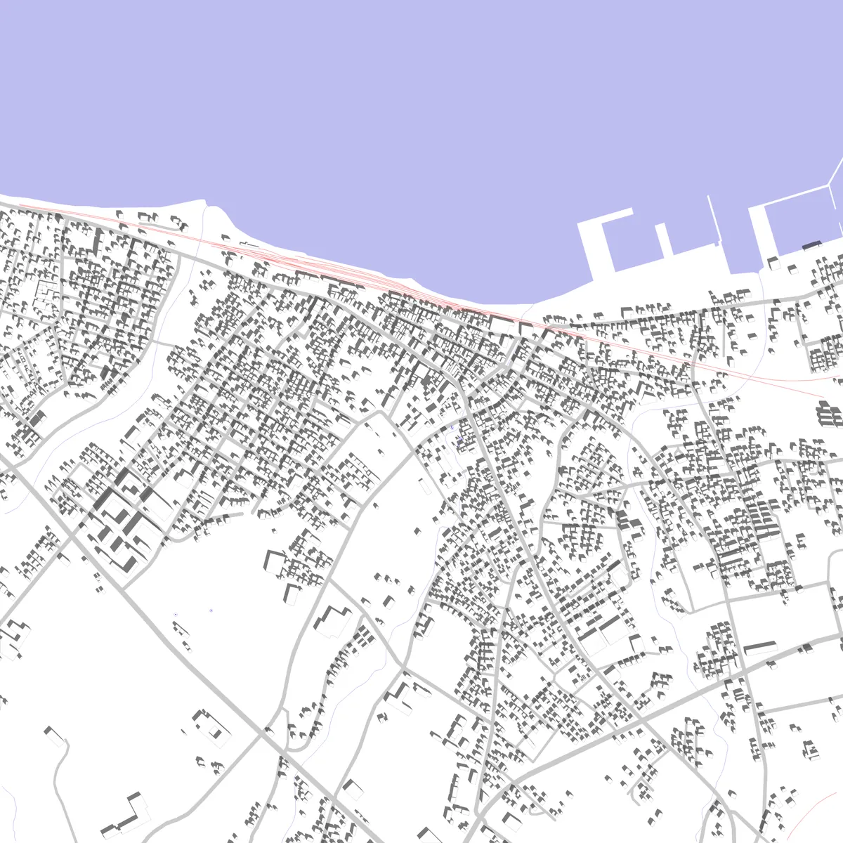 森 敷地図 (2.5 km)