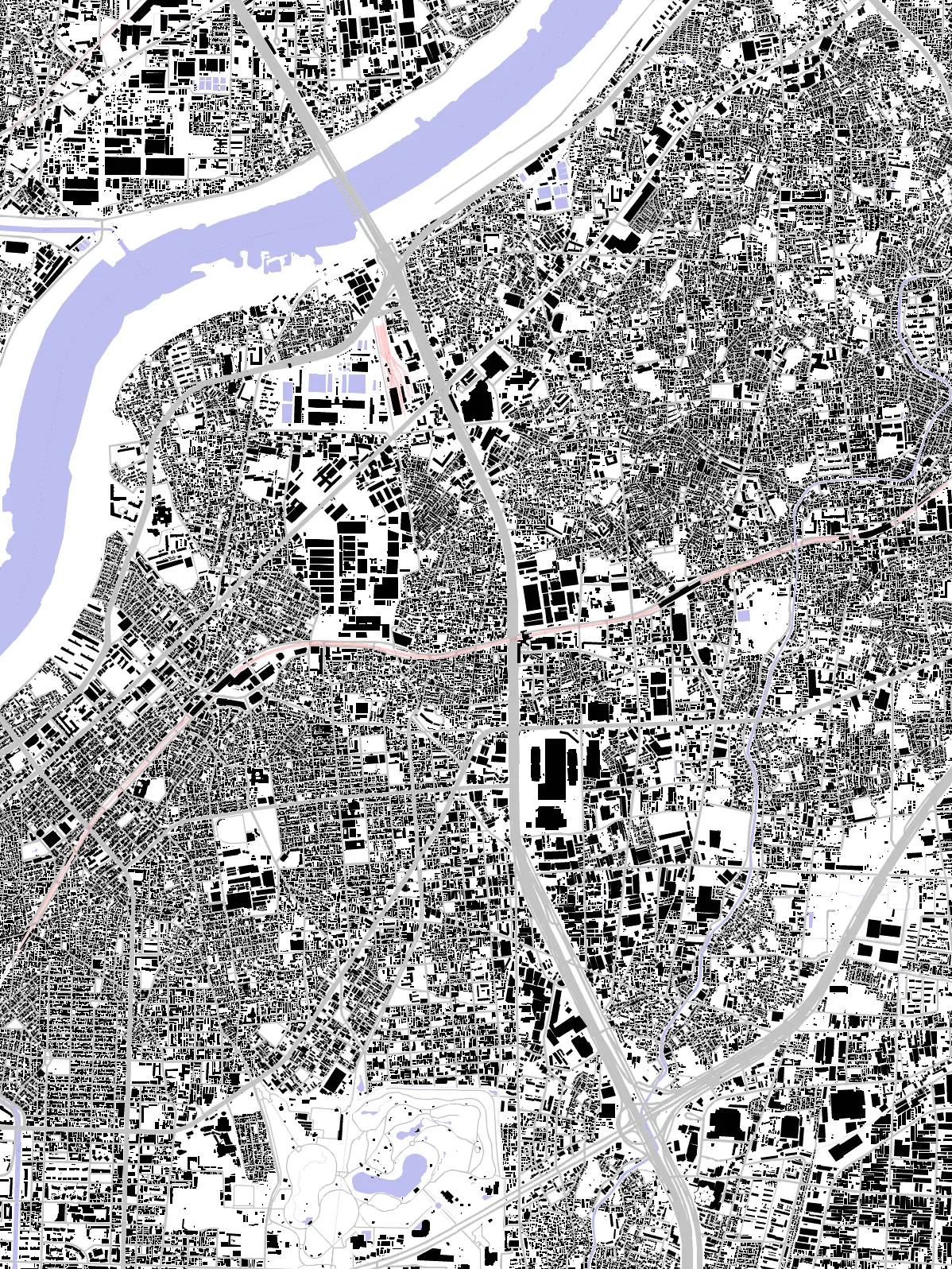 Moriguchi figure ground plan