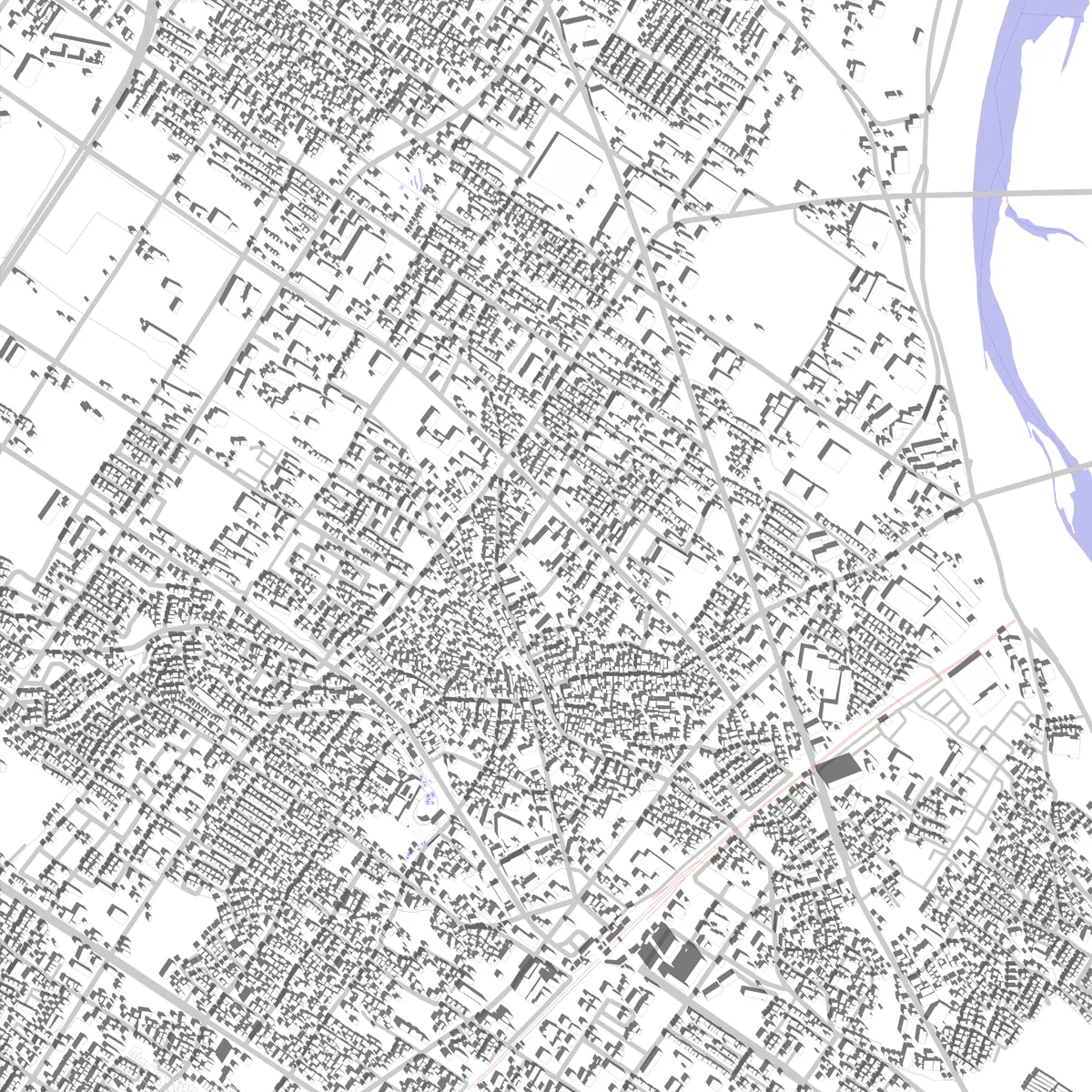 Moriyama Lageplan (2,5 km)