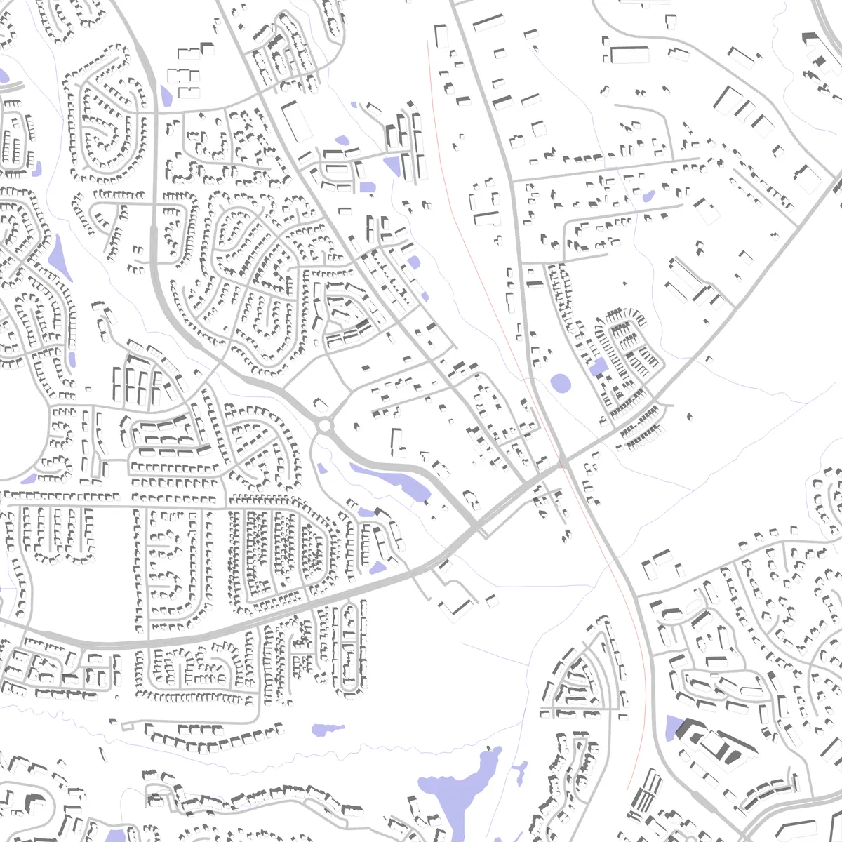 Morrisville site plan (2.5 km)