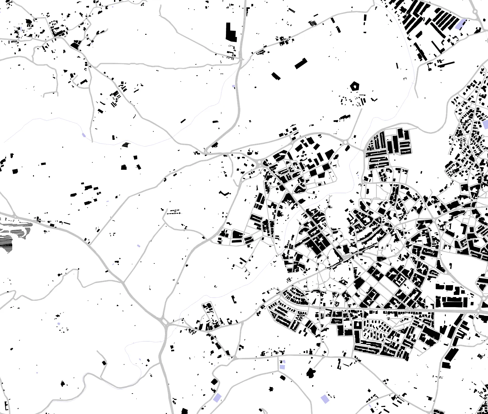 Mosta Schwarzplan