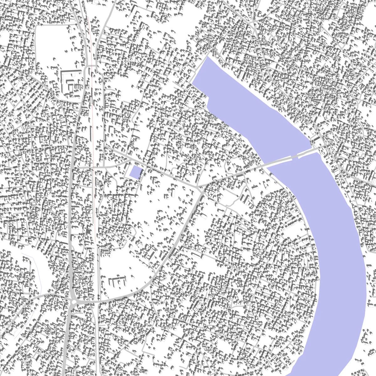 Motihari Lageplan (2,5 km)