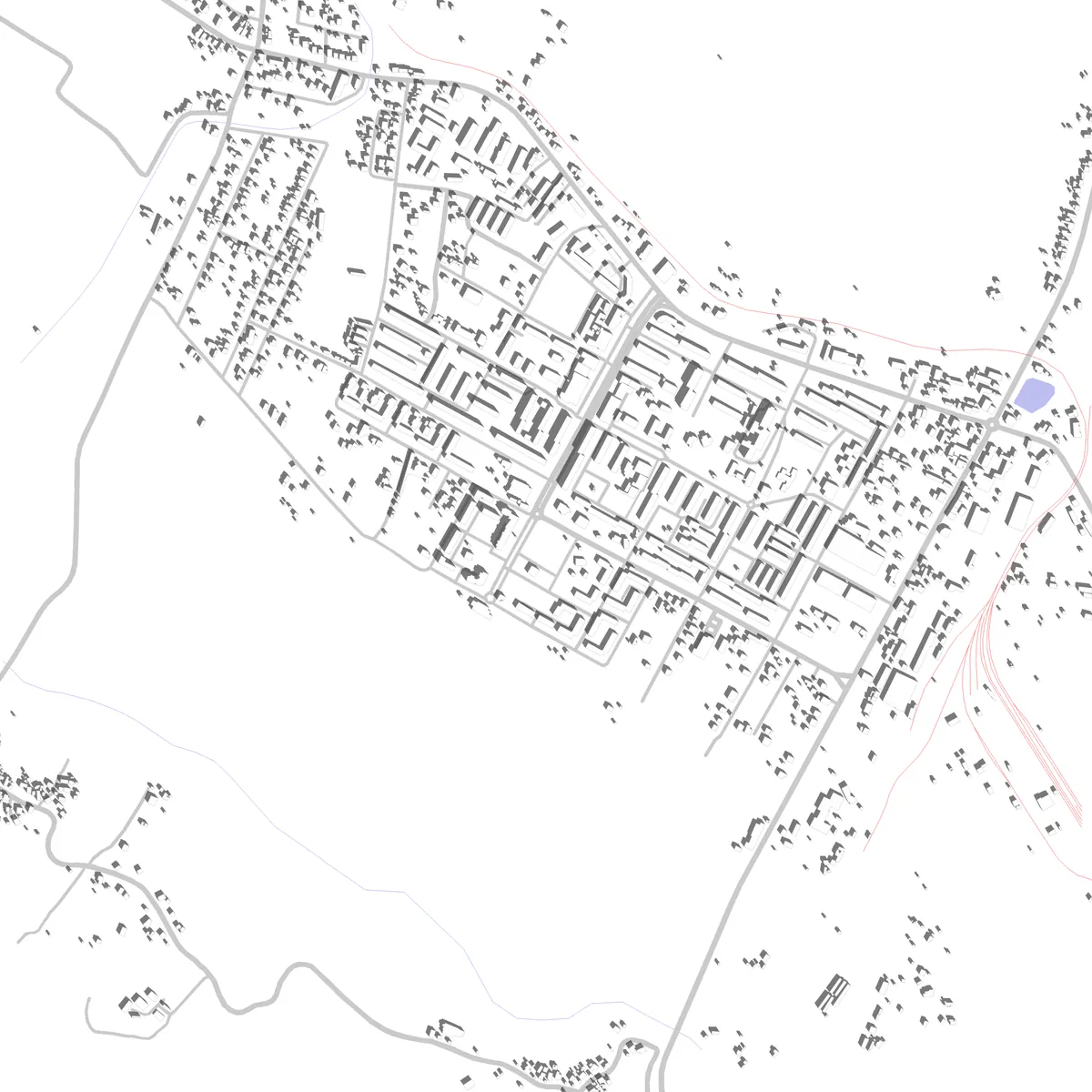Motru site plan (2,5 km)