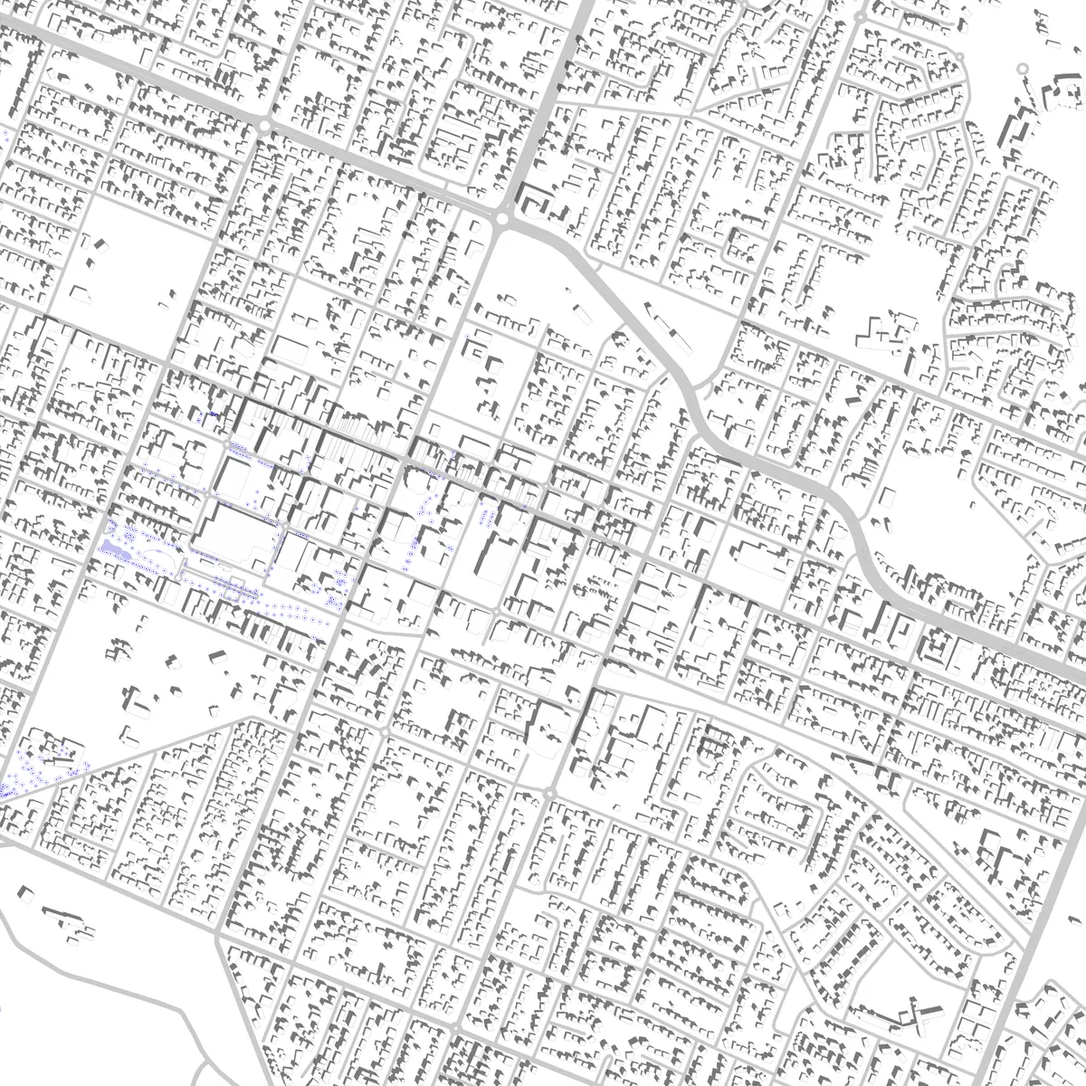 Mount Gambier Lageplan (2,5 km)