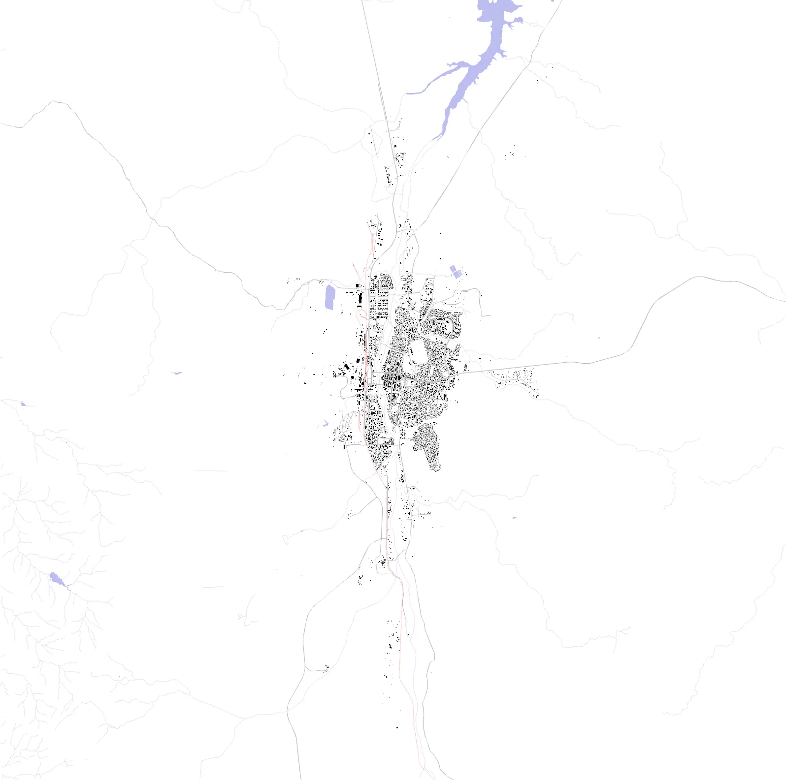 Mount Isa Schwarzplan
