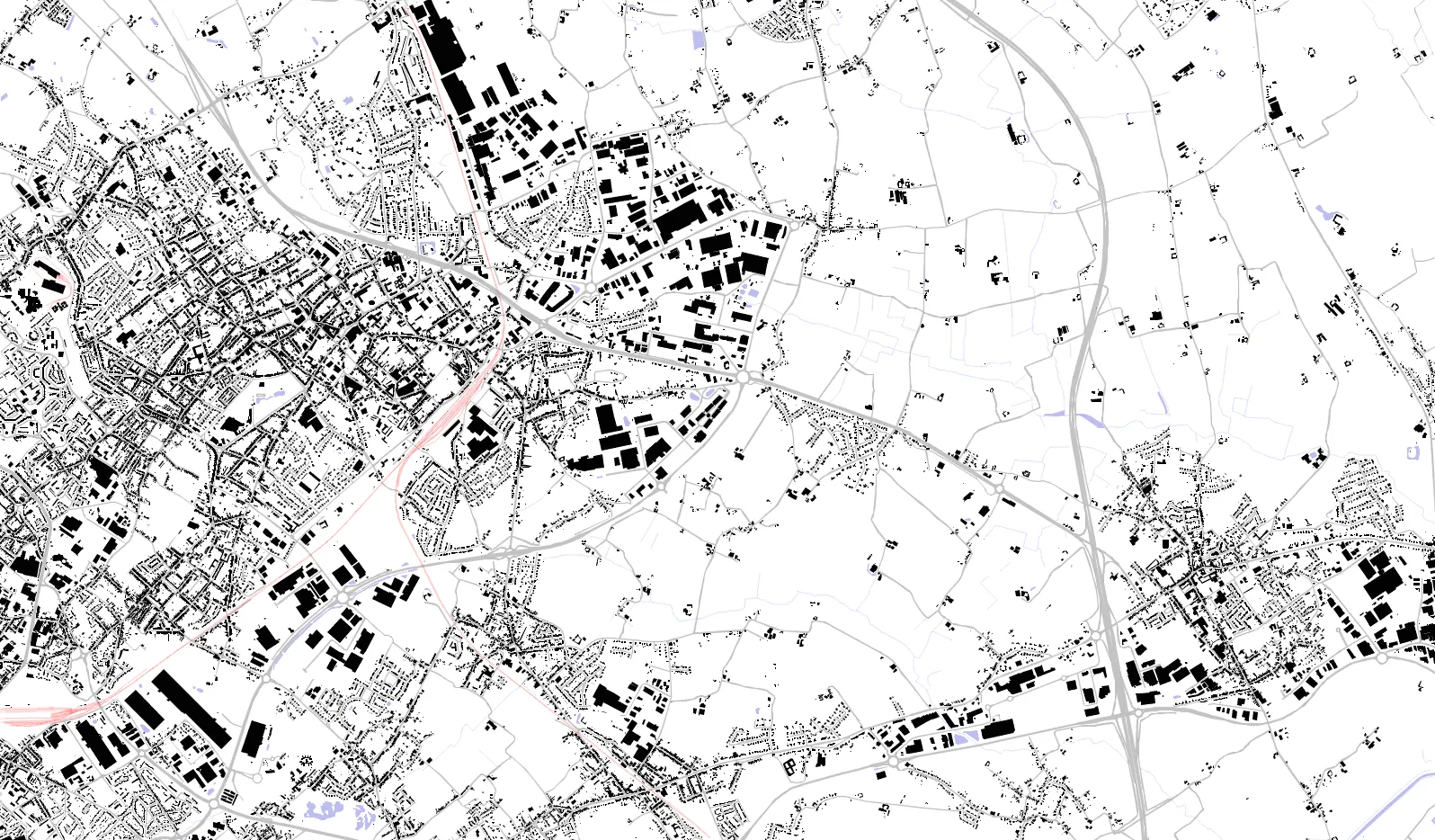Mouscron Schwarzplan