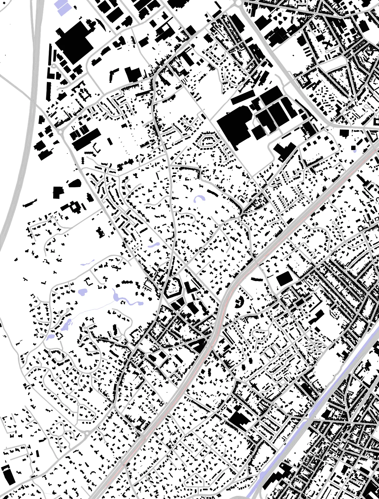 Mouvaux Schwarzplan