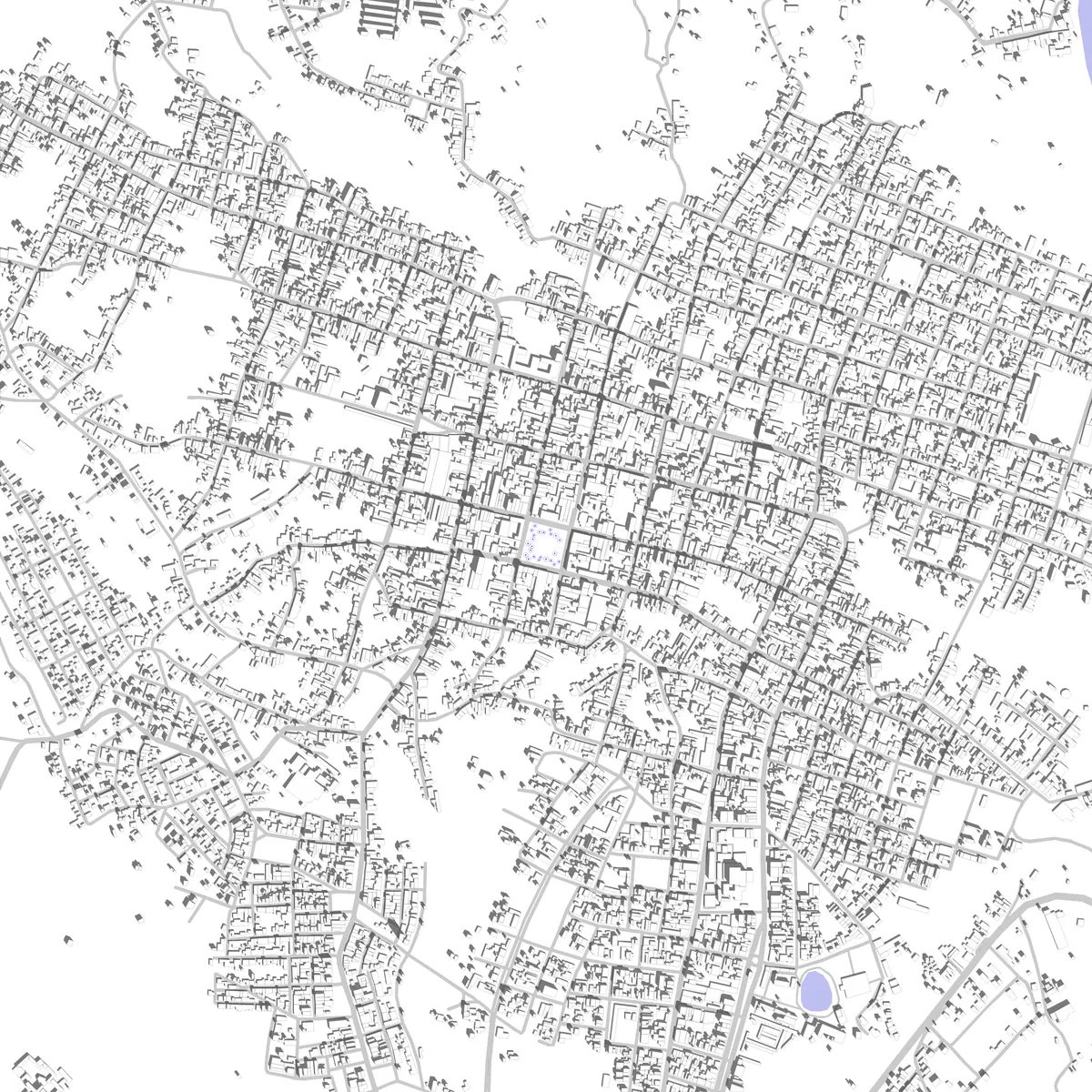 Moyobamba Lageplan (2,5 km)