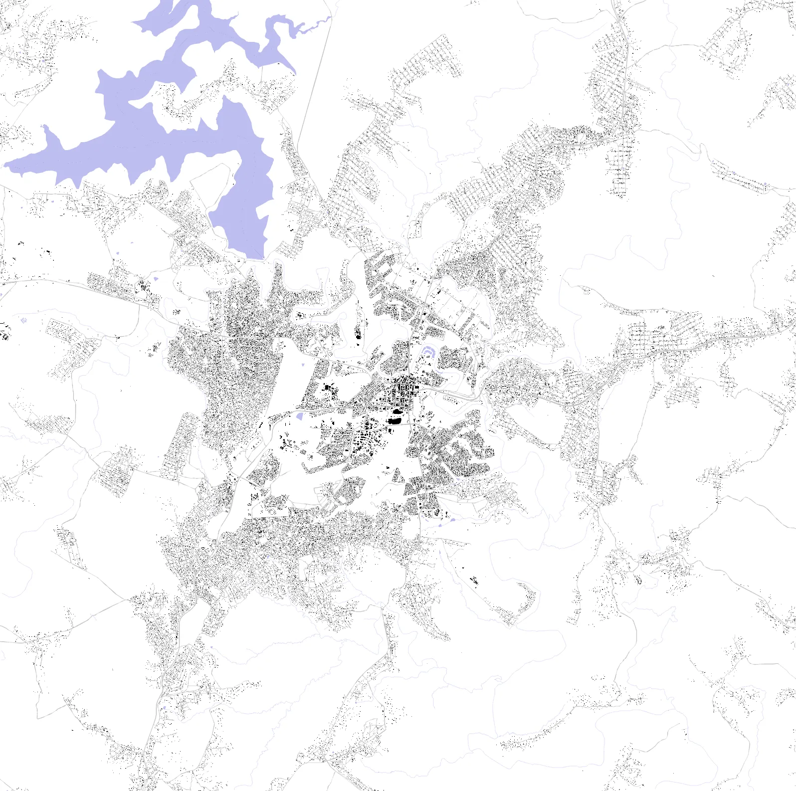 Mthatha figure ground plan