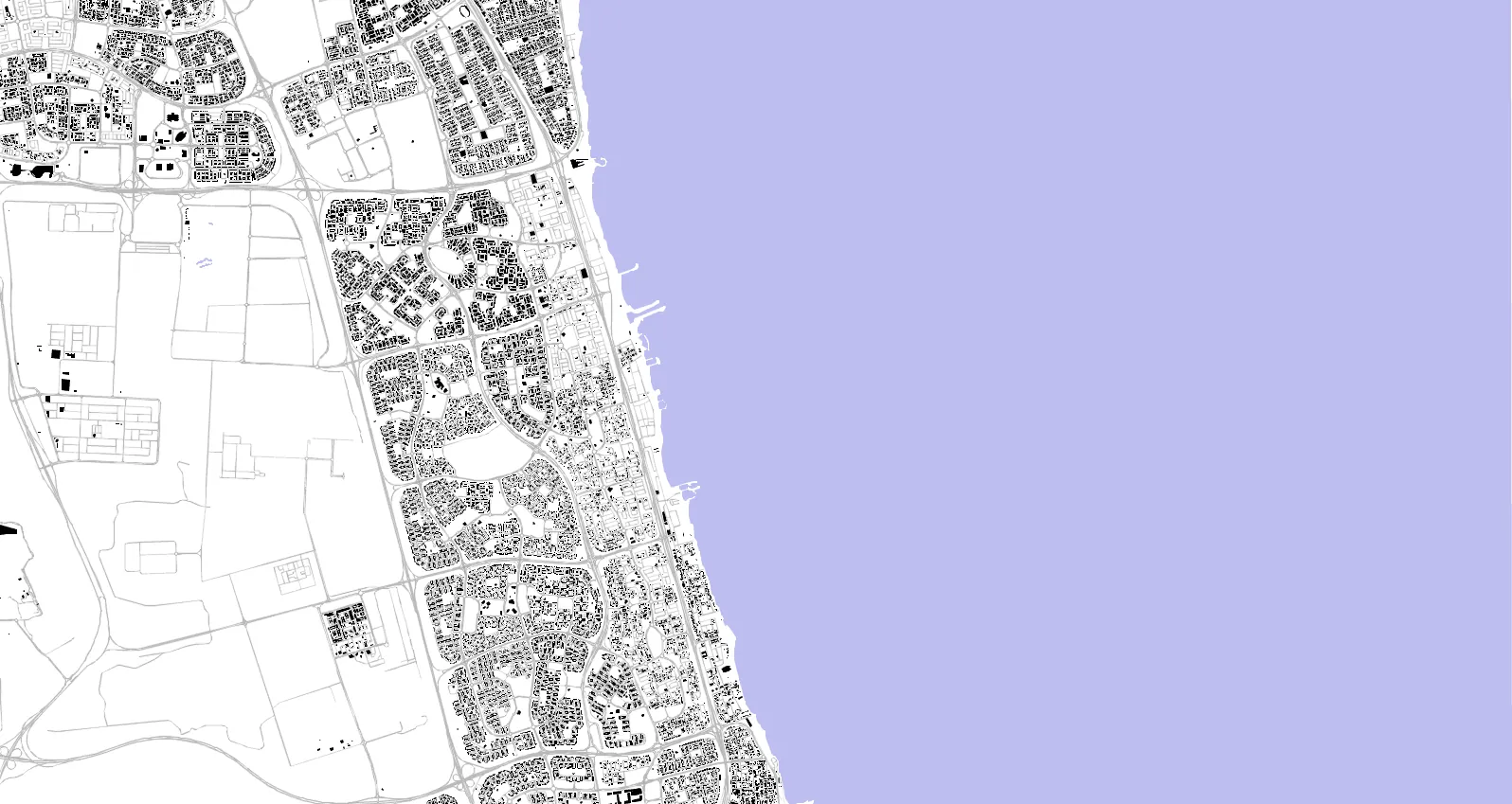 Mubarak Al-Kabeer Schwarzplan