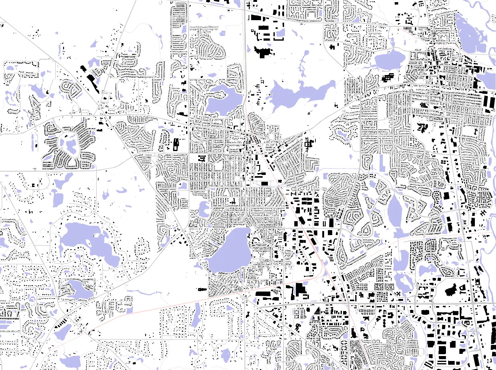 Mundelein Schwarzplan