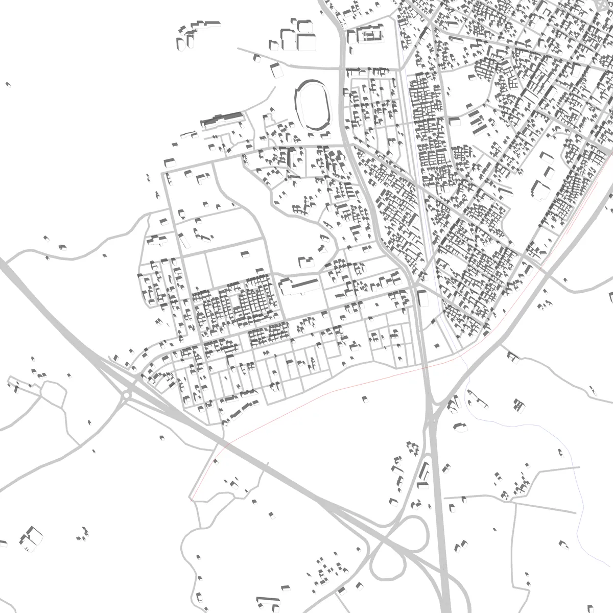 Mungyeong Lageplan (2,5 km)
