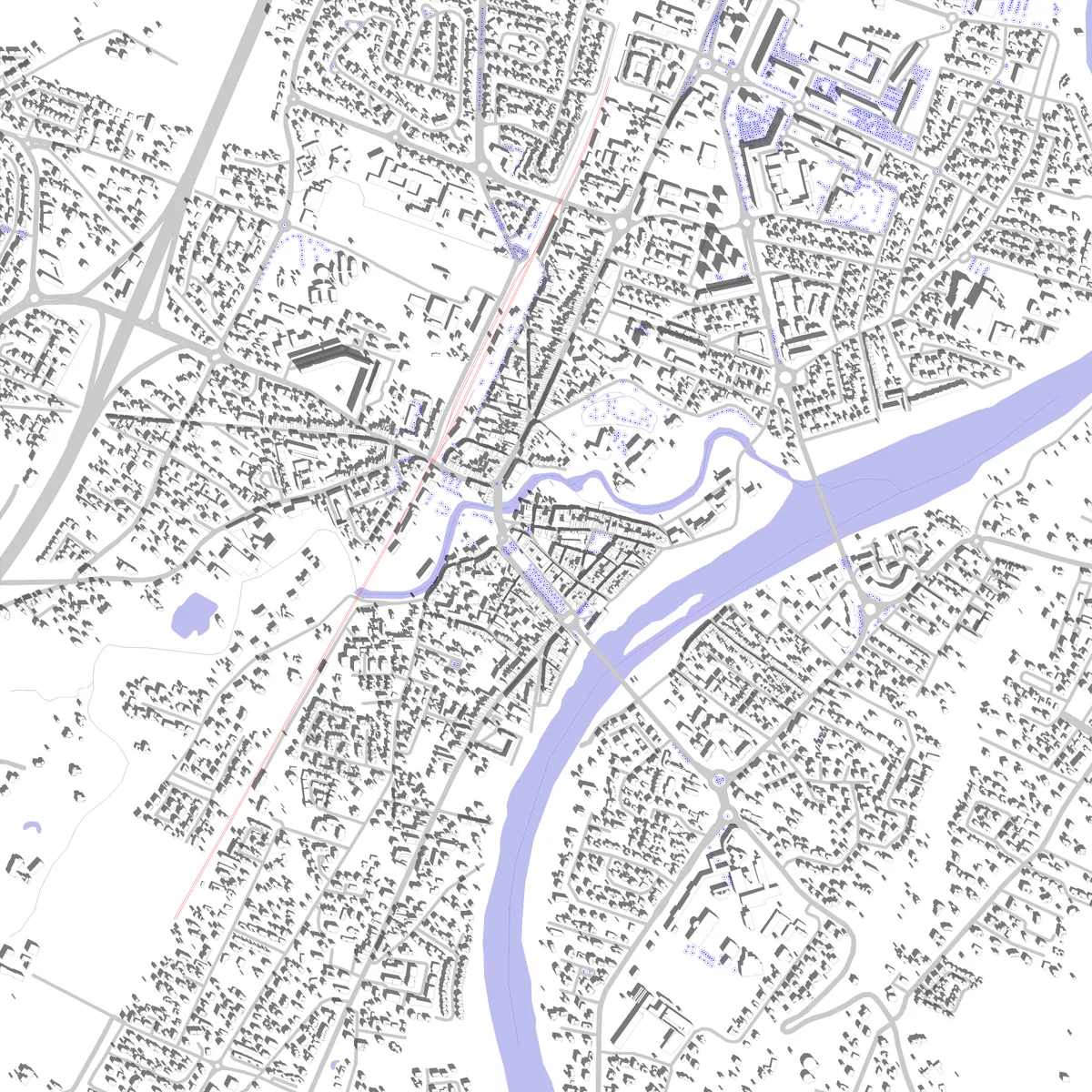 Muret plan de situation (2,5 km)