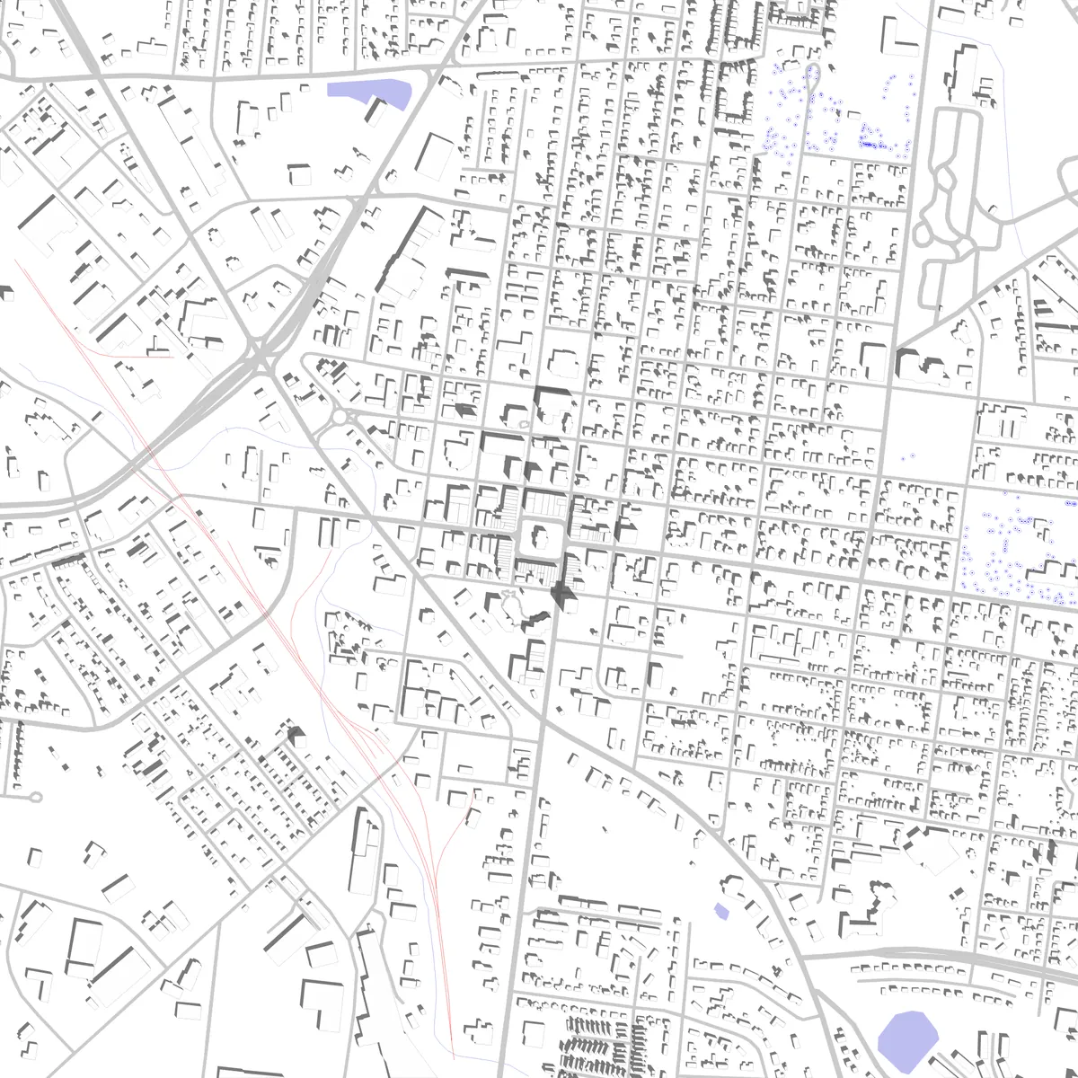 Murfreesboro site plan (2.5 km)