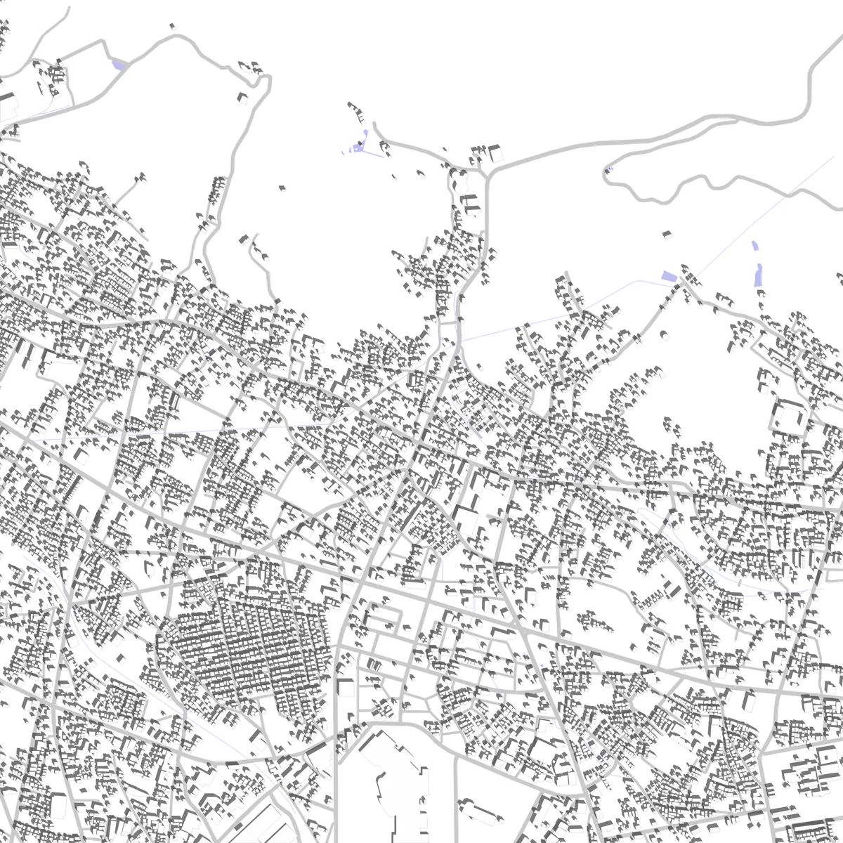 Musashimurayama site plan (2.5 km)