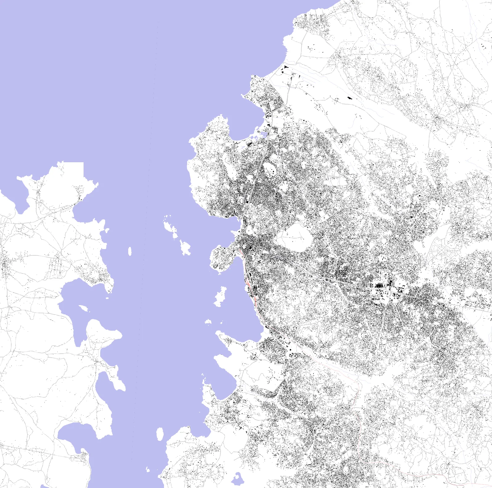 Mwanza Schwarzplan