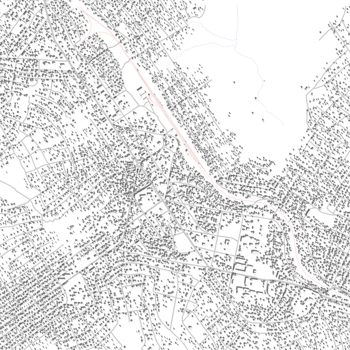 Mweka plan de situation (2,5 km)
