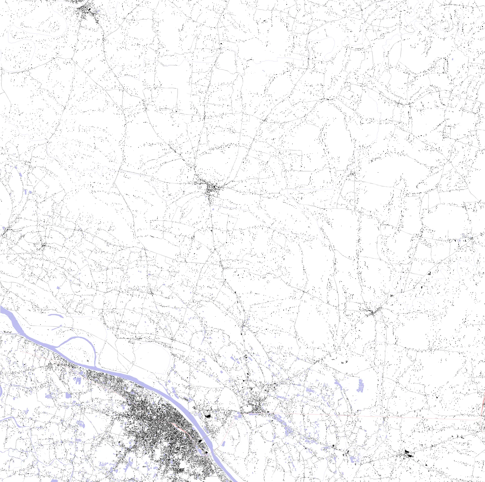 Mymensingh Schwarzplan