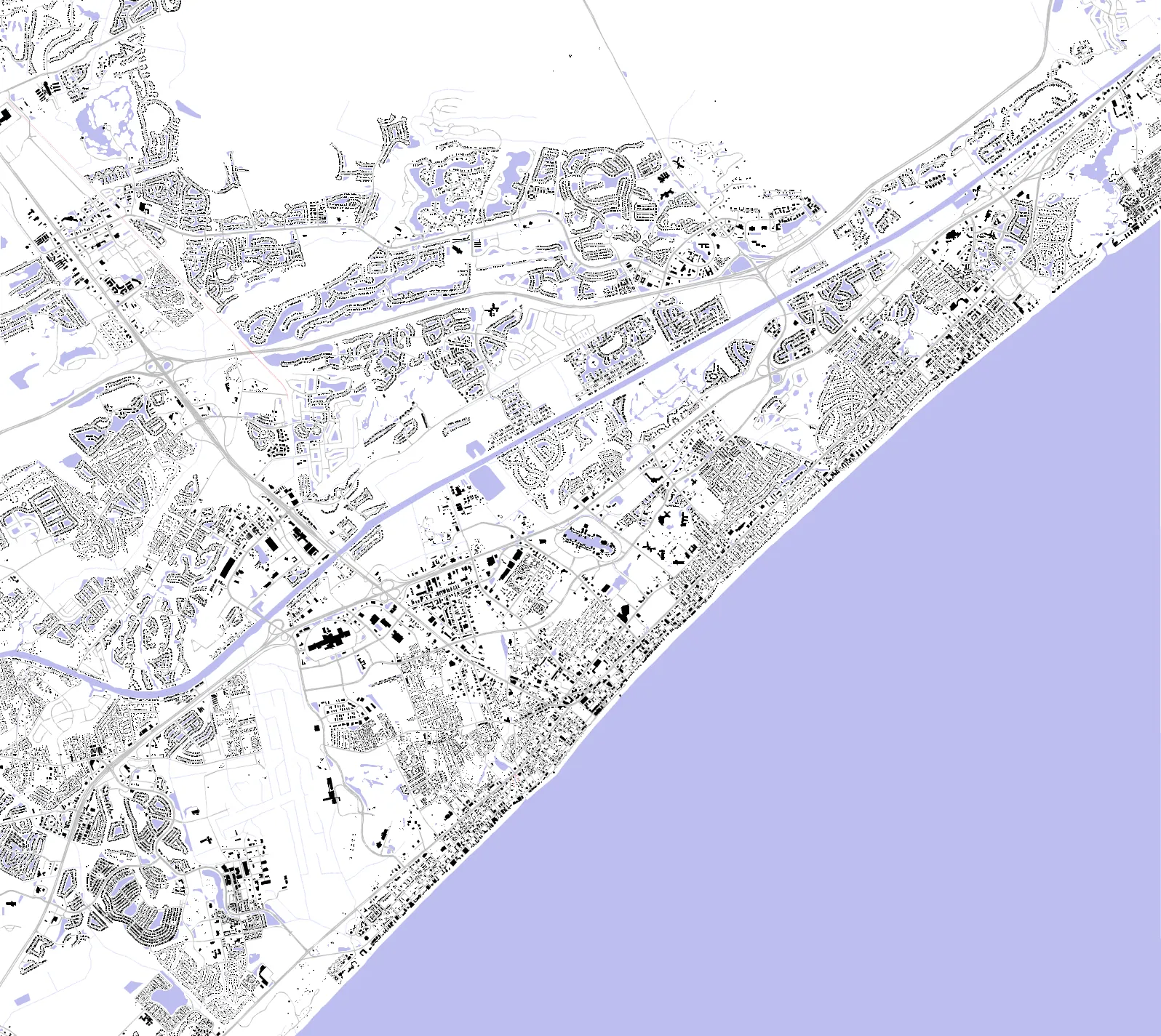 Myrtle Beach Schwarzplan