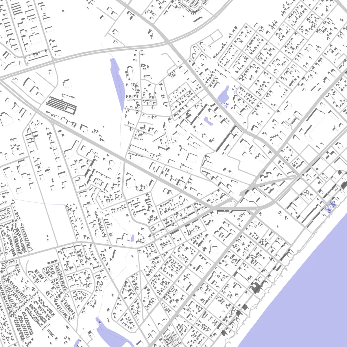 Myrtle Beach Lageplan (2,5 km)