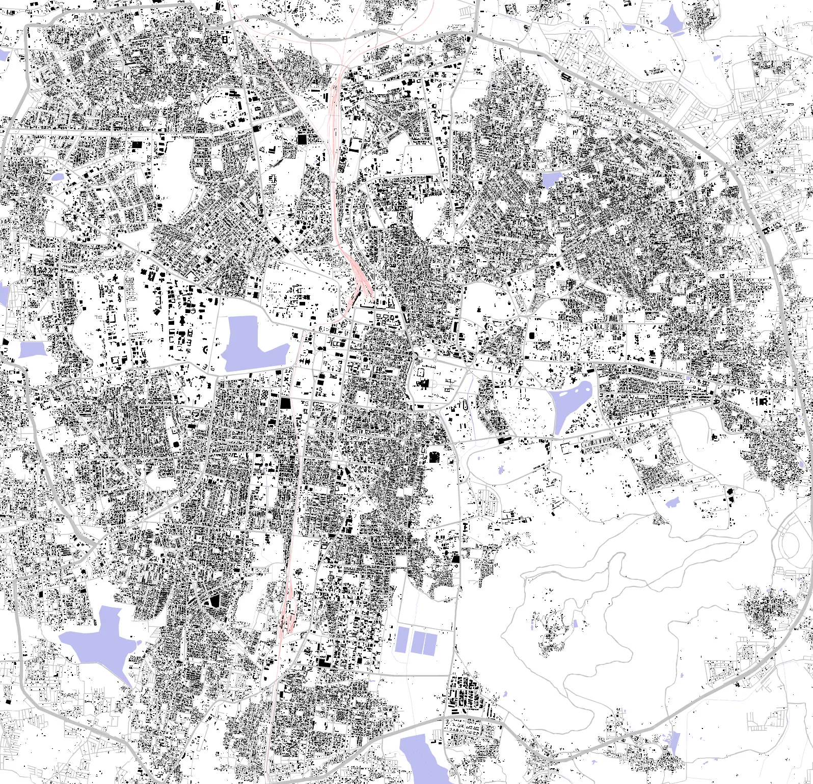 Mysuru Schwarzplan
