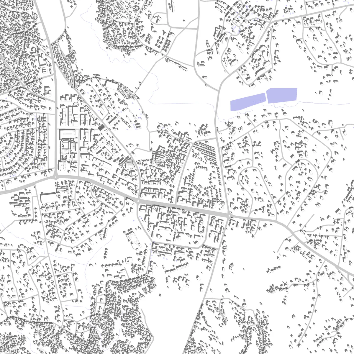 Mzuzu Lageplan (2,5 km)