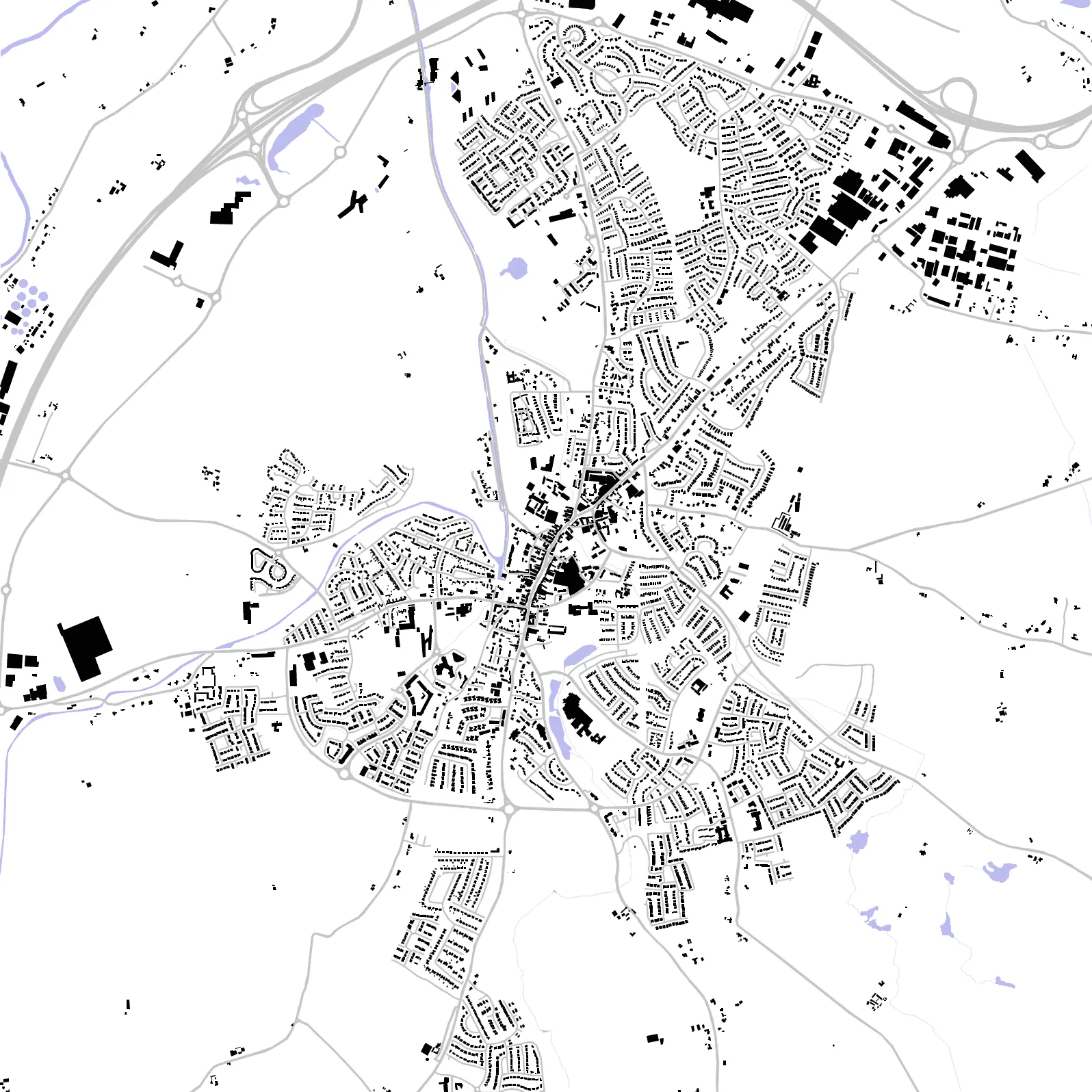 Naas Schwarzplan